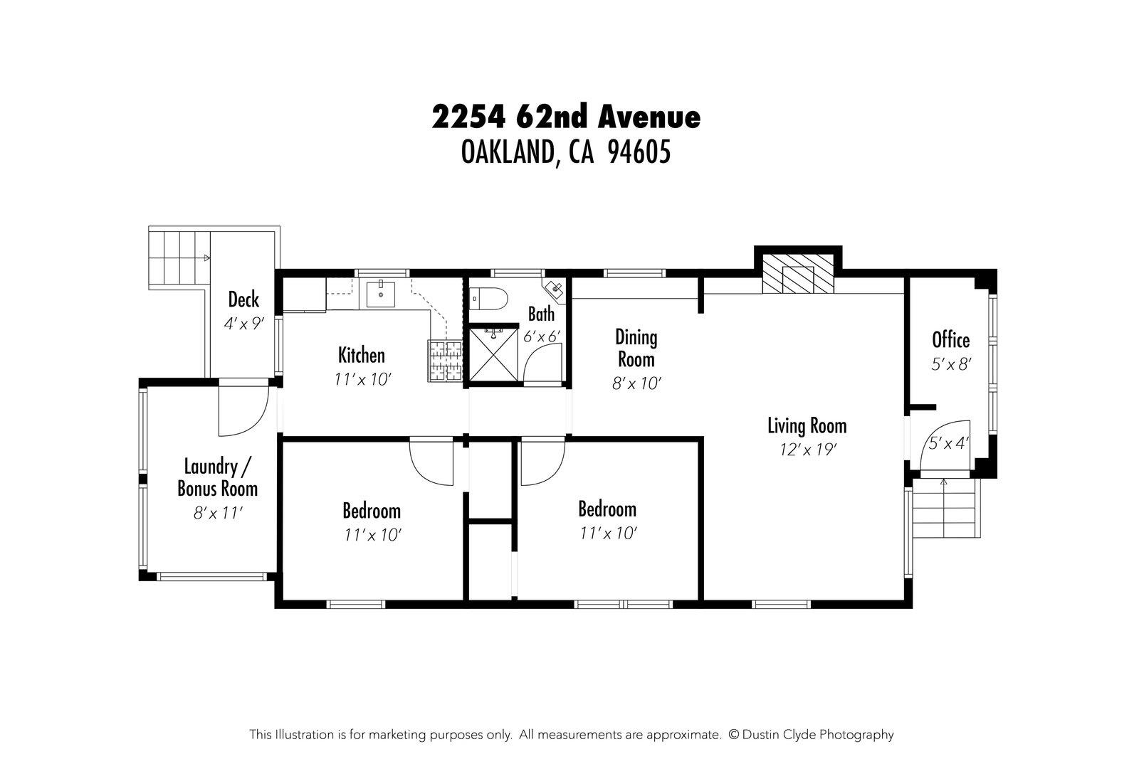 Detail Gallery Image 31 of 33 For 2254 62nd Ave, Oakland,  CA 94605 - 2 Beds | 1 Baths