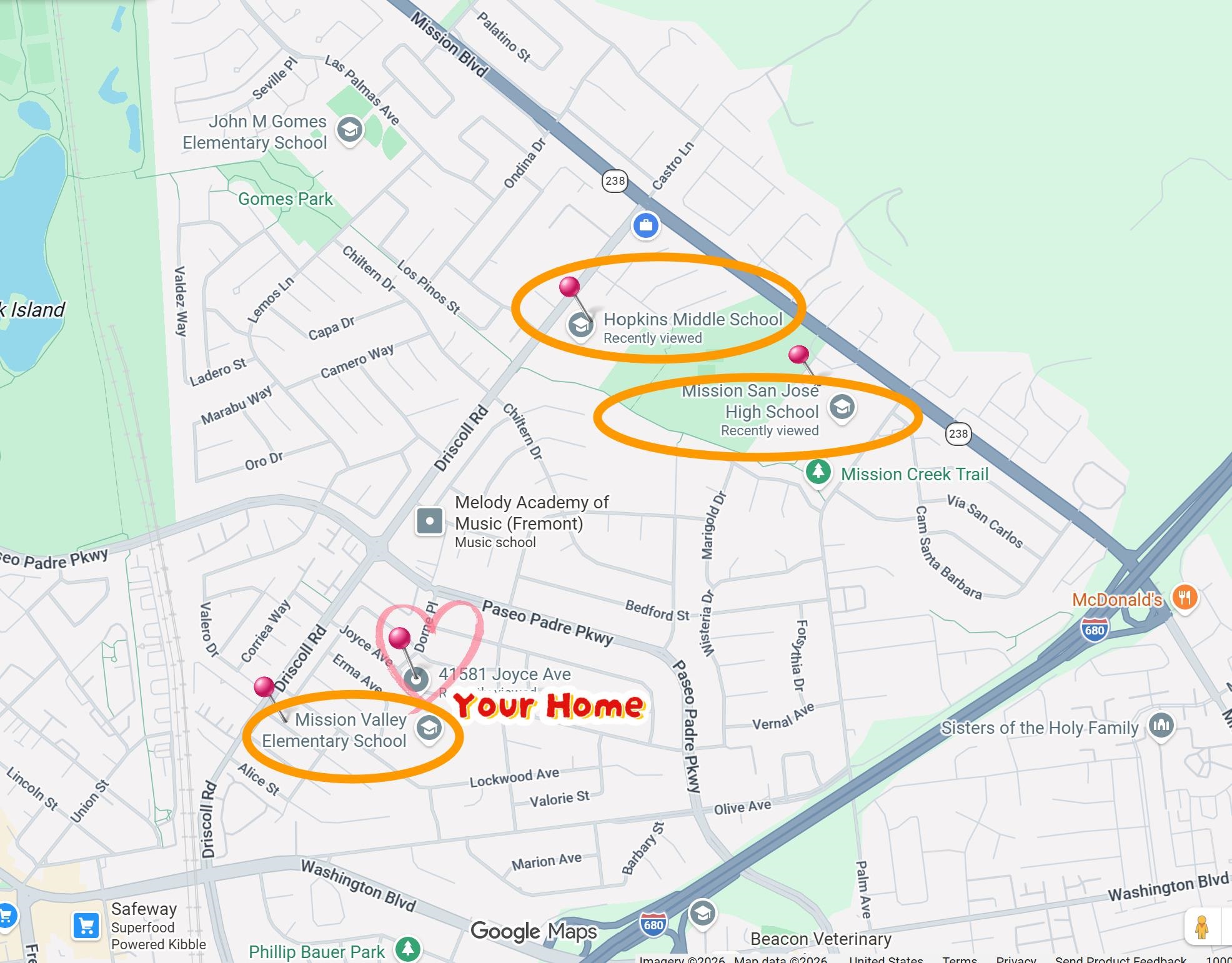 Detail Gallery Image 4 of 47 For 41581 Joyce Ave, Fremont,  CA 94539 - 3 Beds | 2 Baths