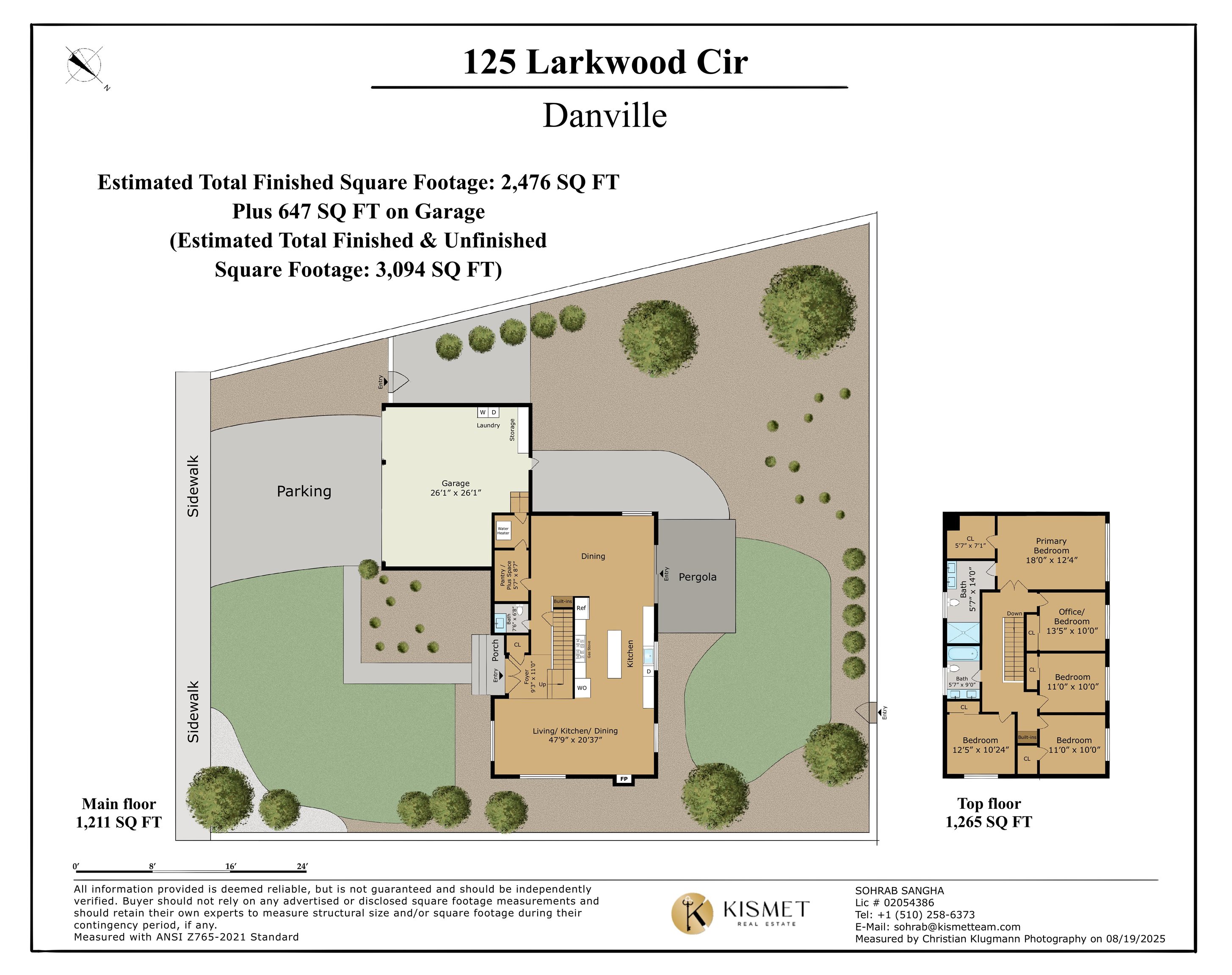 Detail Gallery Image 43 of 43 For 125 Larkwood Cir, Danville,  CA 94526 - 5 Beds | 2/1 Baths