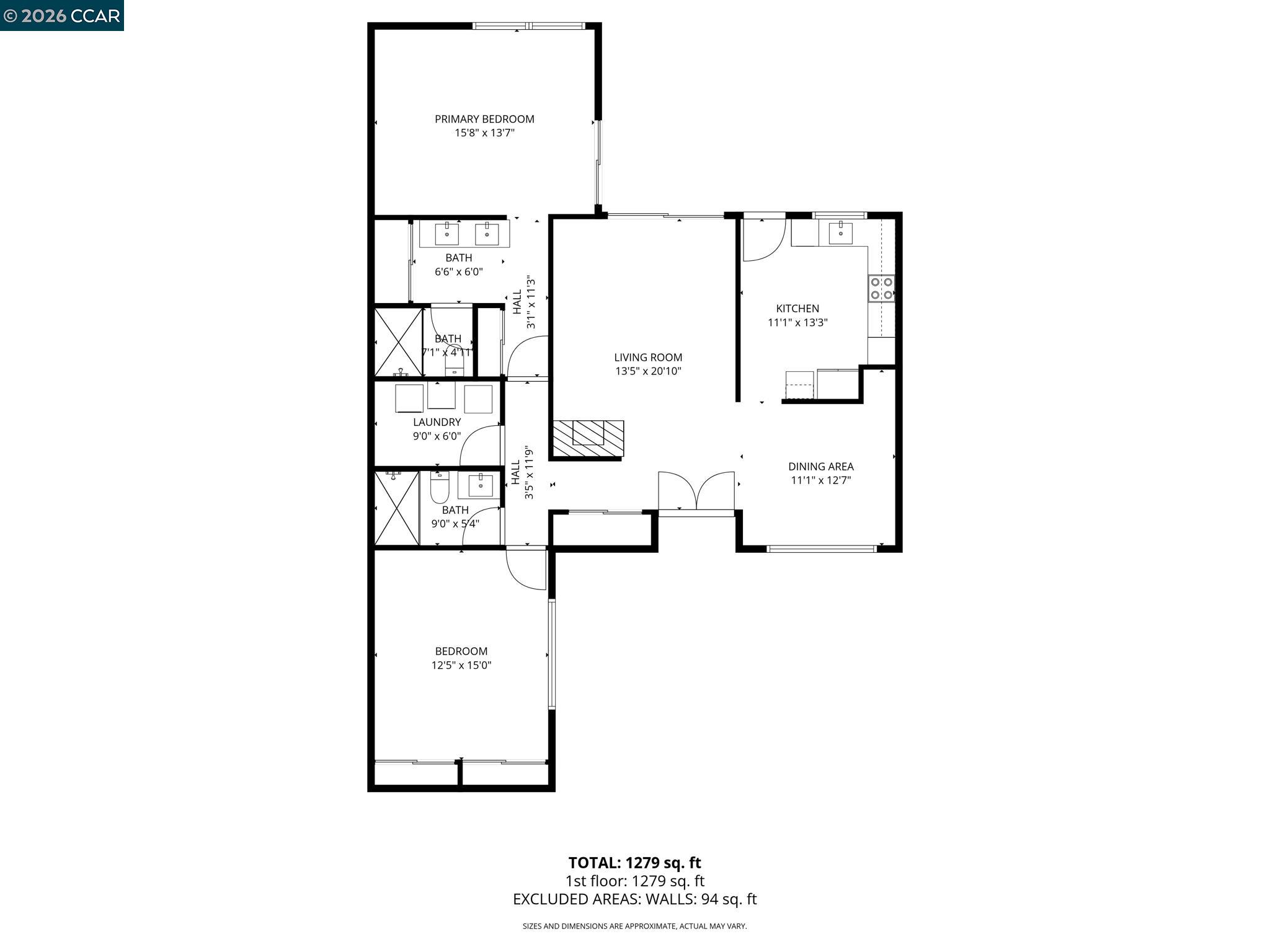 Detail Gallery Image 45 of 45 For 2105 Cactus Ct #3,  Walnut Creek,  CA 94595 - 2 Beds | 2 Baths