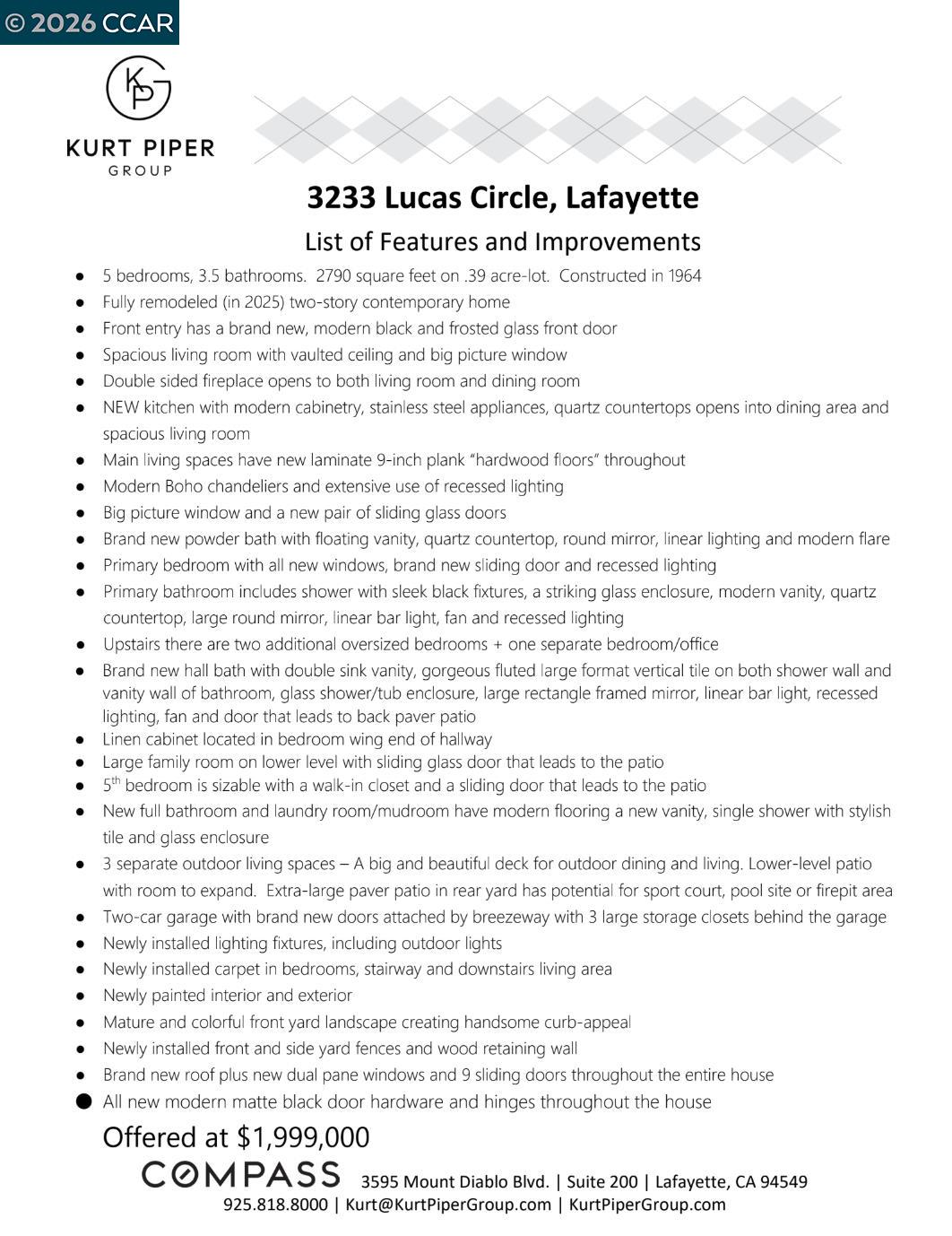 Detail Gallery Image 57 of 59 For 3233 Lucas Circle, Lafayette,  CA 94549 - 4 Beds | 3/1 Baths