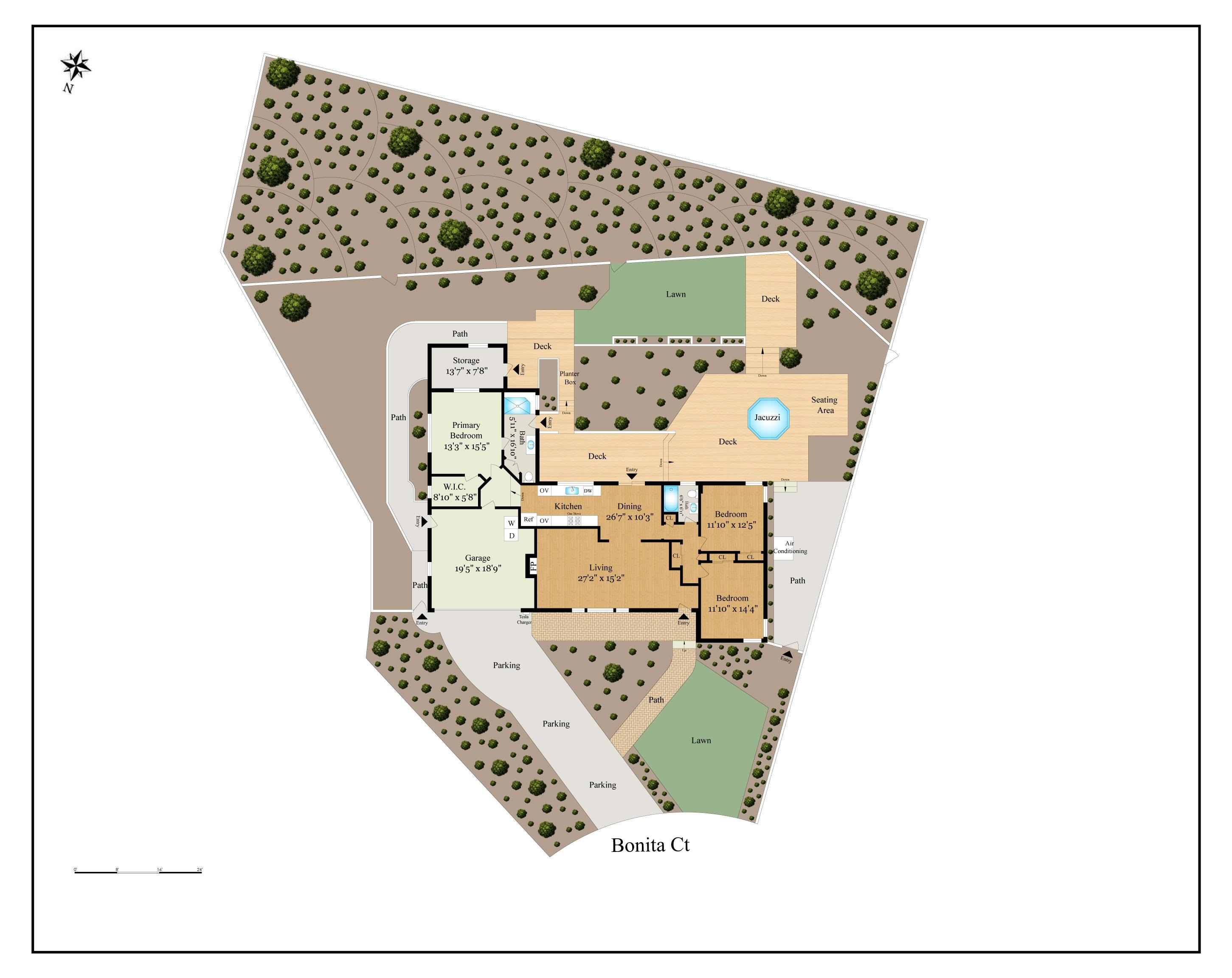 Detail Gallery Image 52 of 53 For 48 Bonita Court, Walnut Creek,  CA 94595 - 3 Beds | 2 Baths