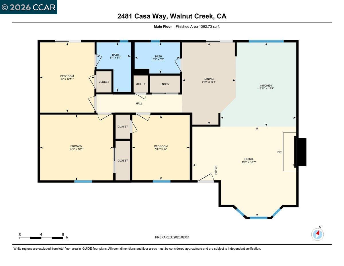 Detail Gallery Image 36 of 37 For 2481 Casa Way, Walnut Creek,  CA 94597 - 3 Beds | 2 Baths
