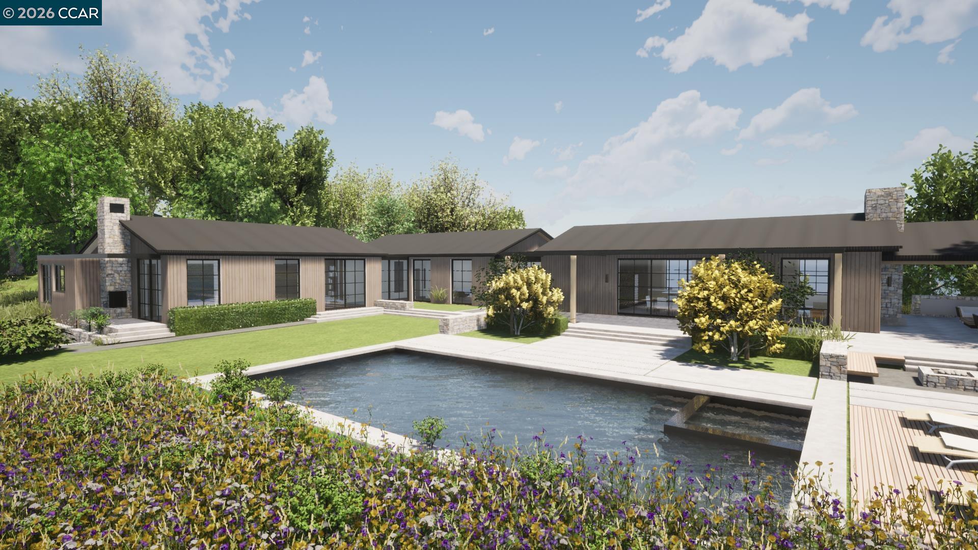 Detail Gallery Image 10 of 38 For 1240 Monticello Rd., Lafayette,  CA 94549 - – Beds | – Baths