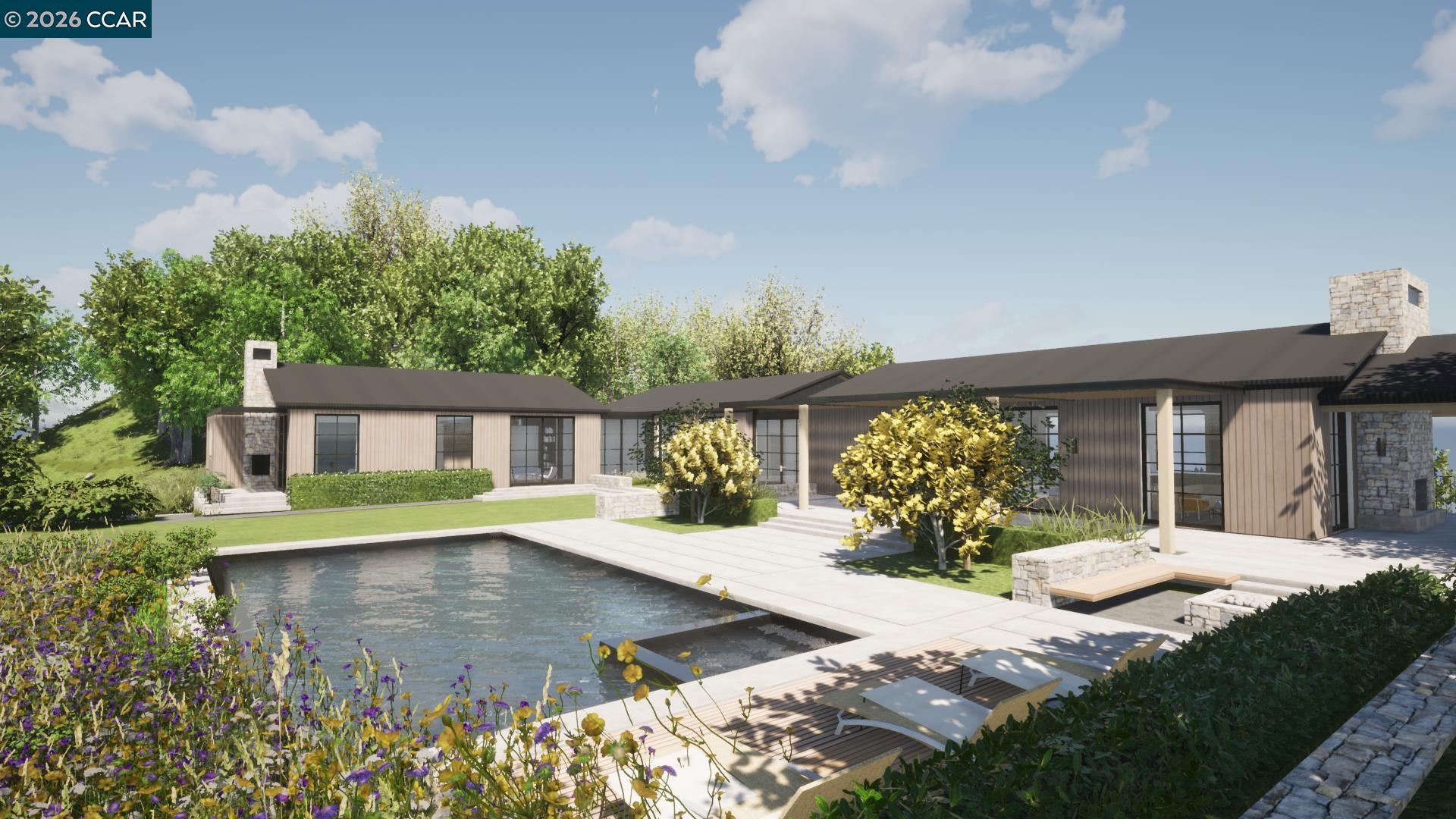 Detail Gallery Image 8 of 38 For 1240 Monticello Rd., Lafayette,  CA 94549 - – Beds | – Baths