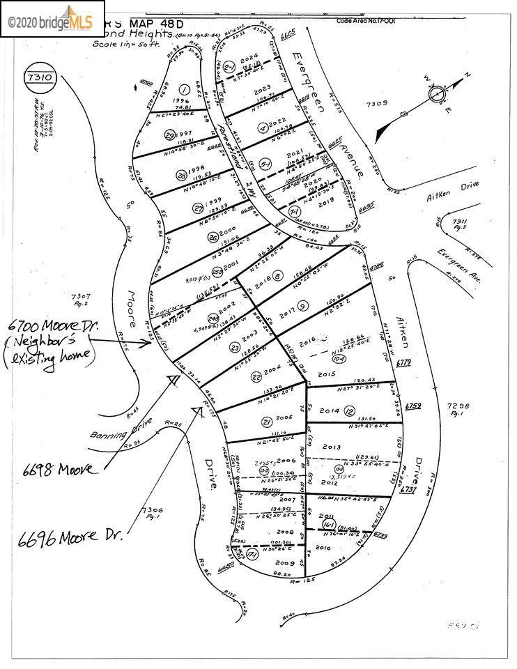 Detail Gallery Image 14 of 16 For 6698 Moore Dr, Oakland,  CA 94611 - – Beds | – Baths