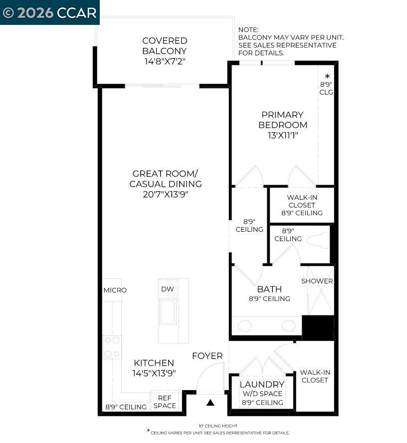 Detail Gallery Image 8 of 15 For 308 Torrey Pine Terrace #613,  Sunnyvale,  CA 94086 - 1 Beds | 1 Baths