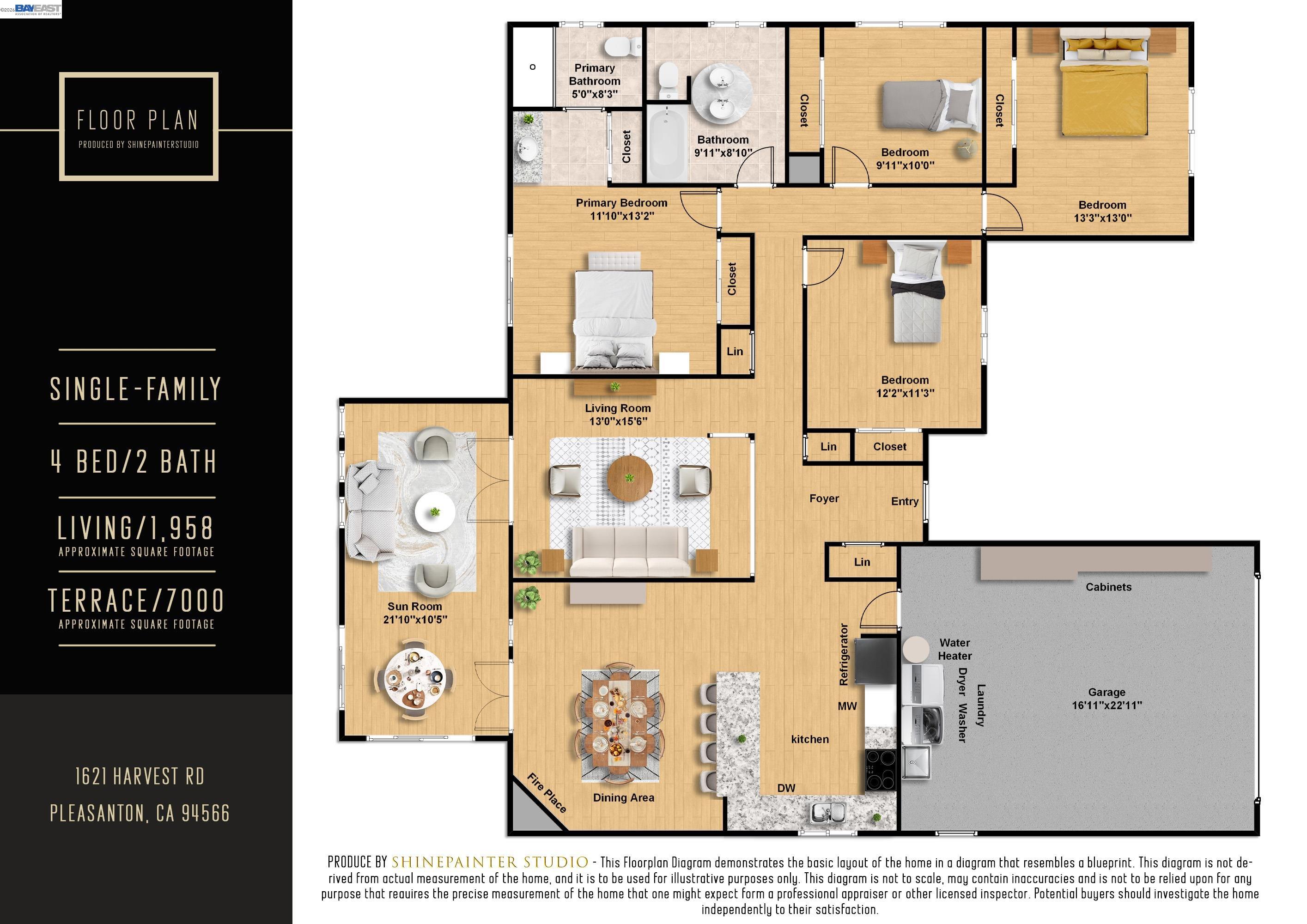 Detail Gallery Image 52 of 52 For 1621 Harvest Rd, Pleasanton,  CA 94566 - 4 Beds | 2 Baths