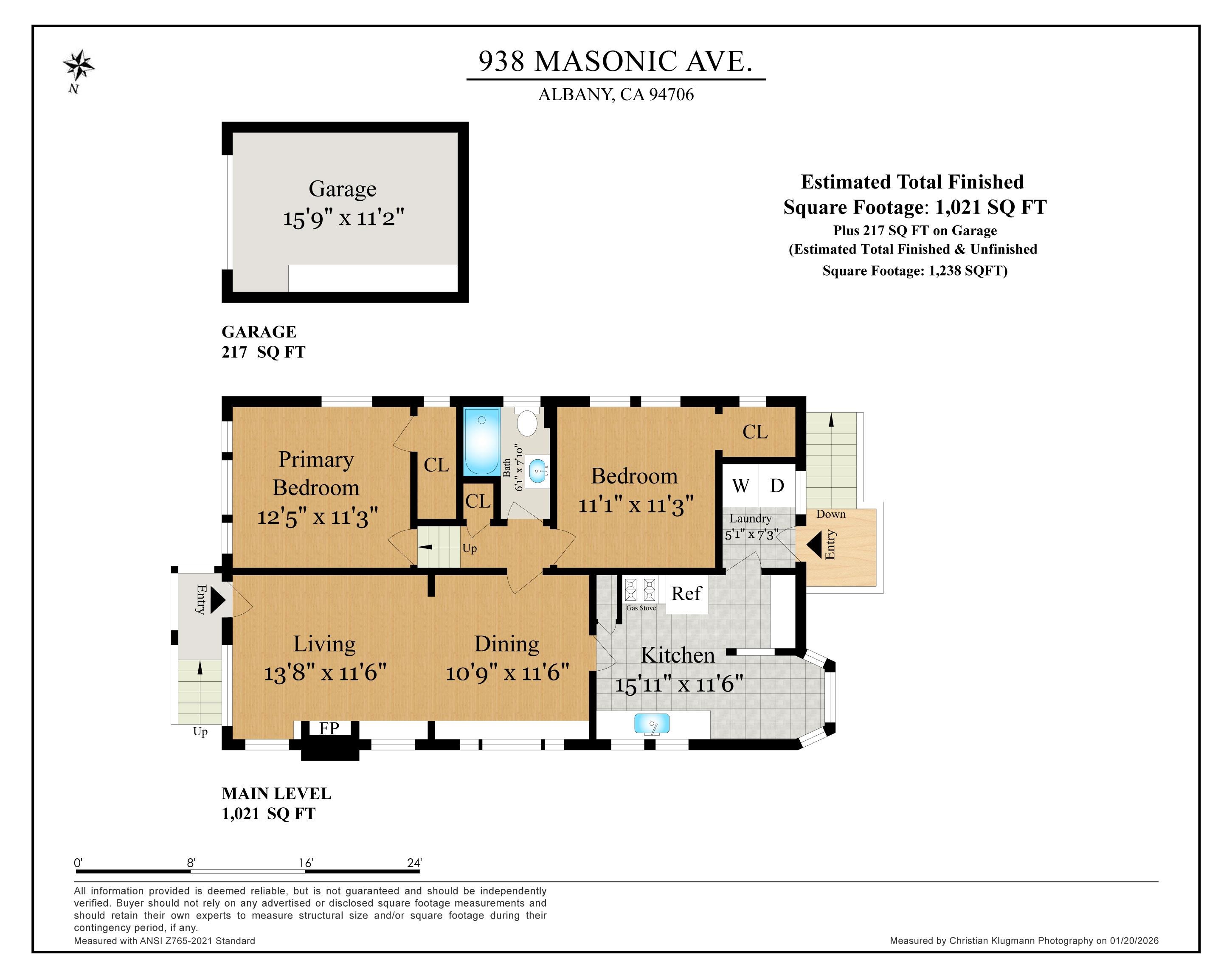 Detail Gallery Image 36 of 37 For 938 Masonic Ave, Albany,  CA 94706 - 2 Beds | 1 Baths