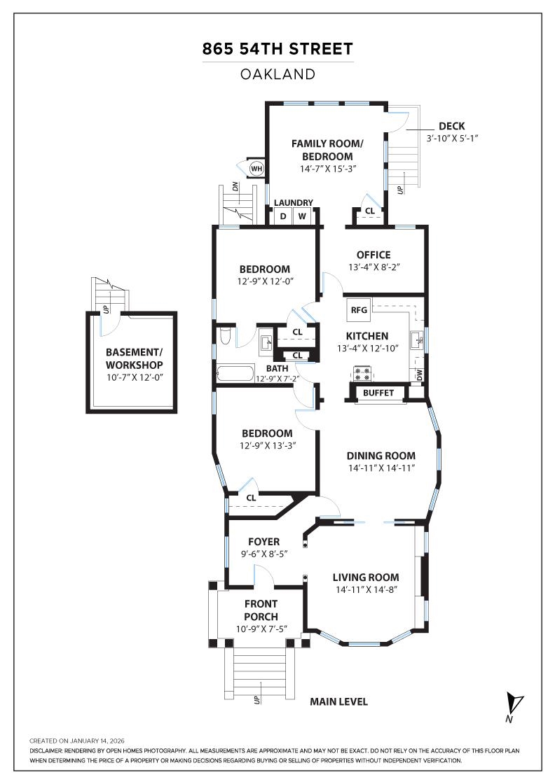 Detail Gallery Image 38 of 39 For 865 54th St, Oakland,  CA 94608 - 3 Beds | 1 Baths
