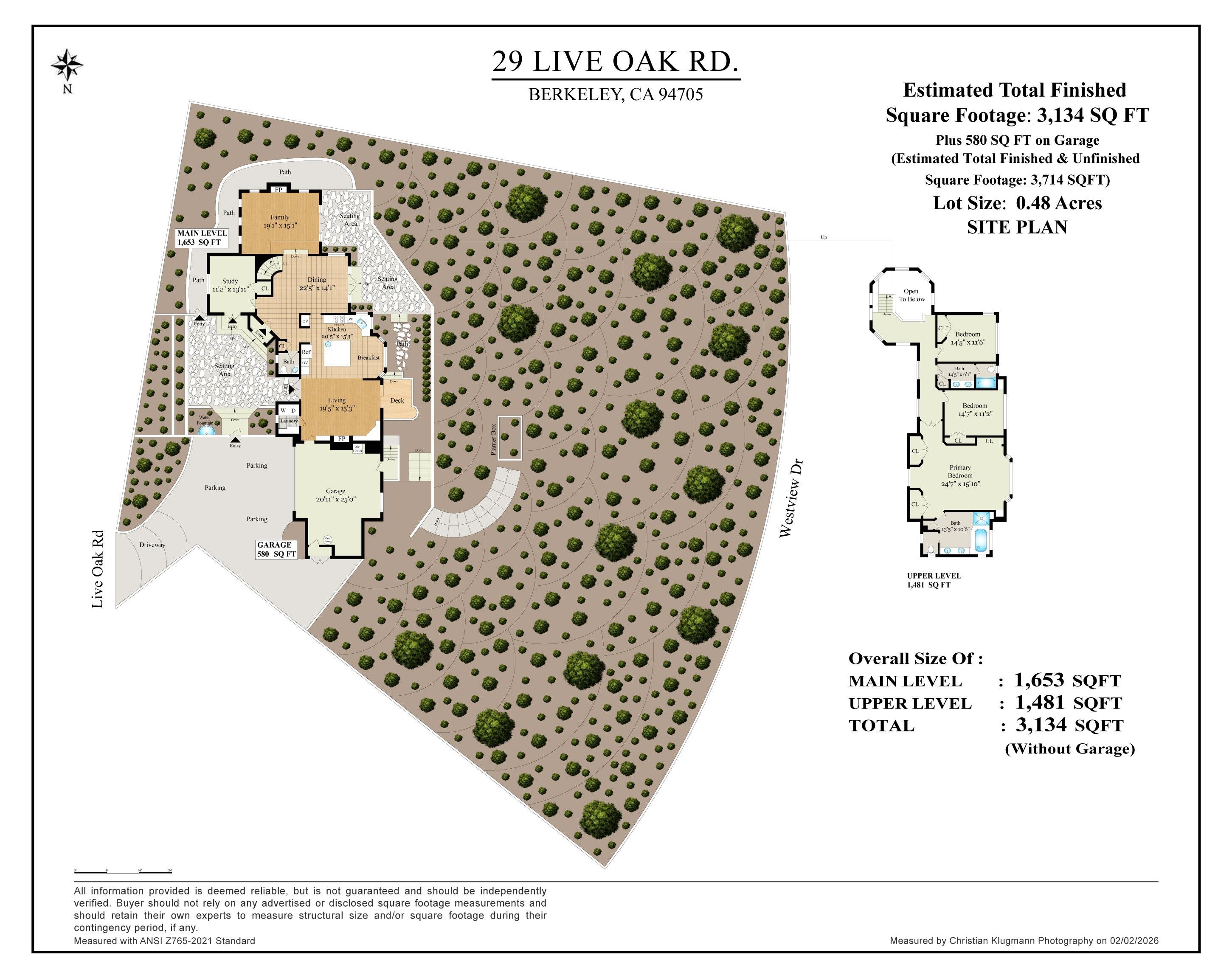 Detail Gallery Image 30 of 30 For 29 Live Oak Rd, Berkeley,  CA 94705 - 4 Beds | 2/1 Baths