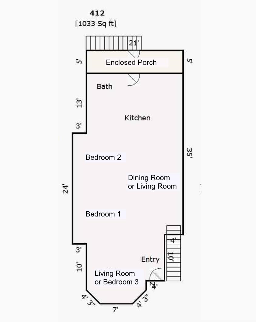 Detail Gallery Image 10 of 10 For 412 Kentucky St, Vallejo,  CA 94590 - 3 Beds | 1 Baths