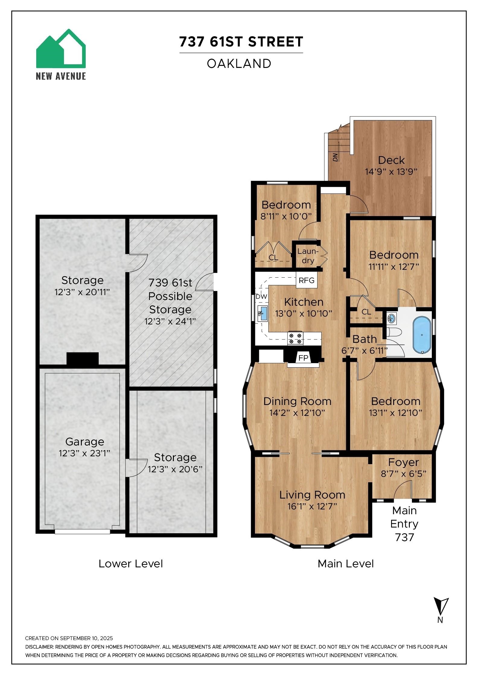 Detail Gallery Image 56 of 57 For 737-739 61st St, Oakland,  CA 94609 - – Beds | – Baths