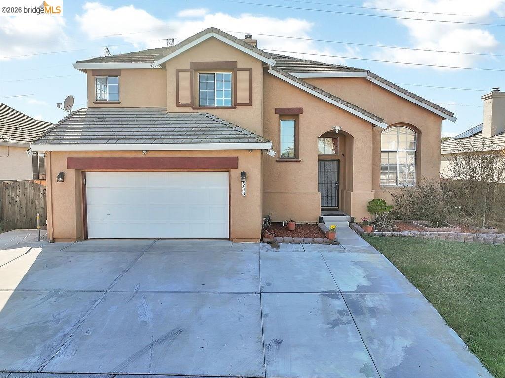 This charming home is located in a family friendly Discovery Bay neighborhood and features 4 bedrooms, 2.5 bathrooms, 2,136 Sq. Ft. It boasts an abundance of natural lighting, high ceilings, recent interior paint, new A/C unit, new water heater, tandem garage with countertops & sink, storage area & tool room. The low maintenance rear yard includes a covered patio, extended concrete that goes along the large side yards, nice views of Mt. Diablo, spacious concrete driveway with room to park up to 4 vehicles. Great location; walking distance to Timber Point Elementary School, parks, trails, restaurants, shops, grocery store, bank, post office & more!