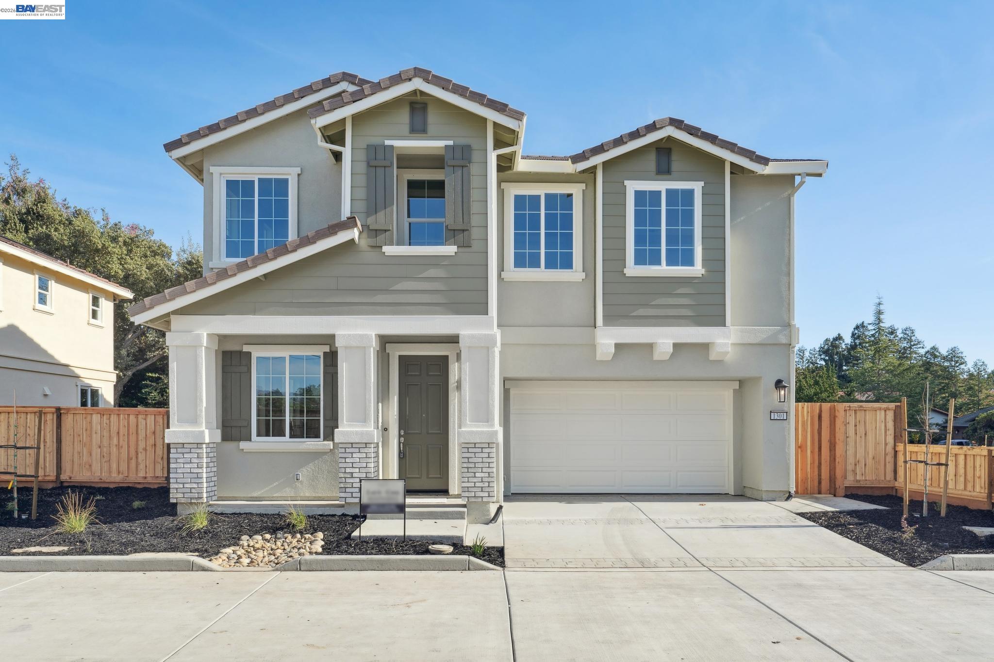 Final opportunity-Move-in ready, with builder incentives and warranty! Model home! Brand new owned solar, blinds and Fridge included! Mature trees around the property. Open corner lot in a peaceful cul-de-sac, this spacious 2,528 square feet residence offers unparalleled comfort and style, boasting 5 bedrooms AND 3.5 luxurious bathrooms!!! Step onto the inviting extended front porch and enter an open-concept living and dining area, perfect for entertaining. A gourmet kitchen, features a center island, stainless steel appliances, walk in pantry and a gas range with microwave hood, all seamlessly flowing into the large family room. Enjoy the convenience of a two-car garage leading to a powder bath and laundry room with optional upper cabinet linen storage. Upstairs, the primary suite is a true sanctuary, complete with a spa-inspired bathroom, soaking tub, and large walk-in closet.  Additional features include, multi-zone HVAC, solar energy system, pre-wiring for electric charge stations in the garage and professionally landscaped front yards.  Just under a mile from Safeway, Trader Joe’s, and Solano Town Center—which features shopping, dining, a Regal movie theater. Also close to Kaiser and North bay hospital. Photos of actual home.