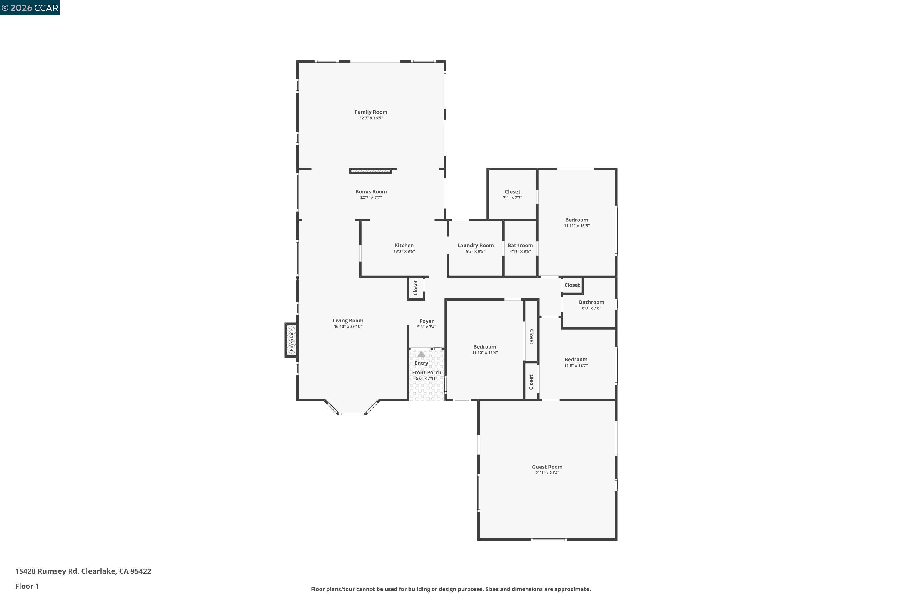 Detail Gallery Image 22 of 24 For 15420 Rumsey Rd, Clearlake,  CA 95422 - 3 Beds | 2 Baths