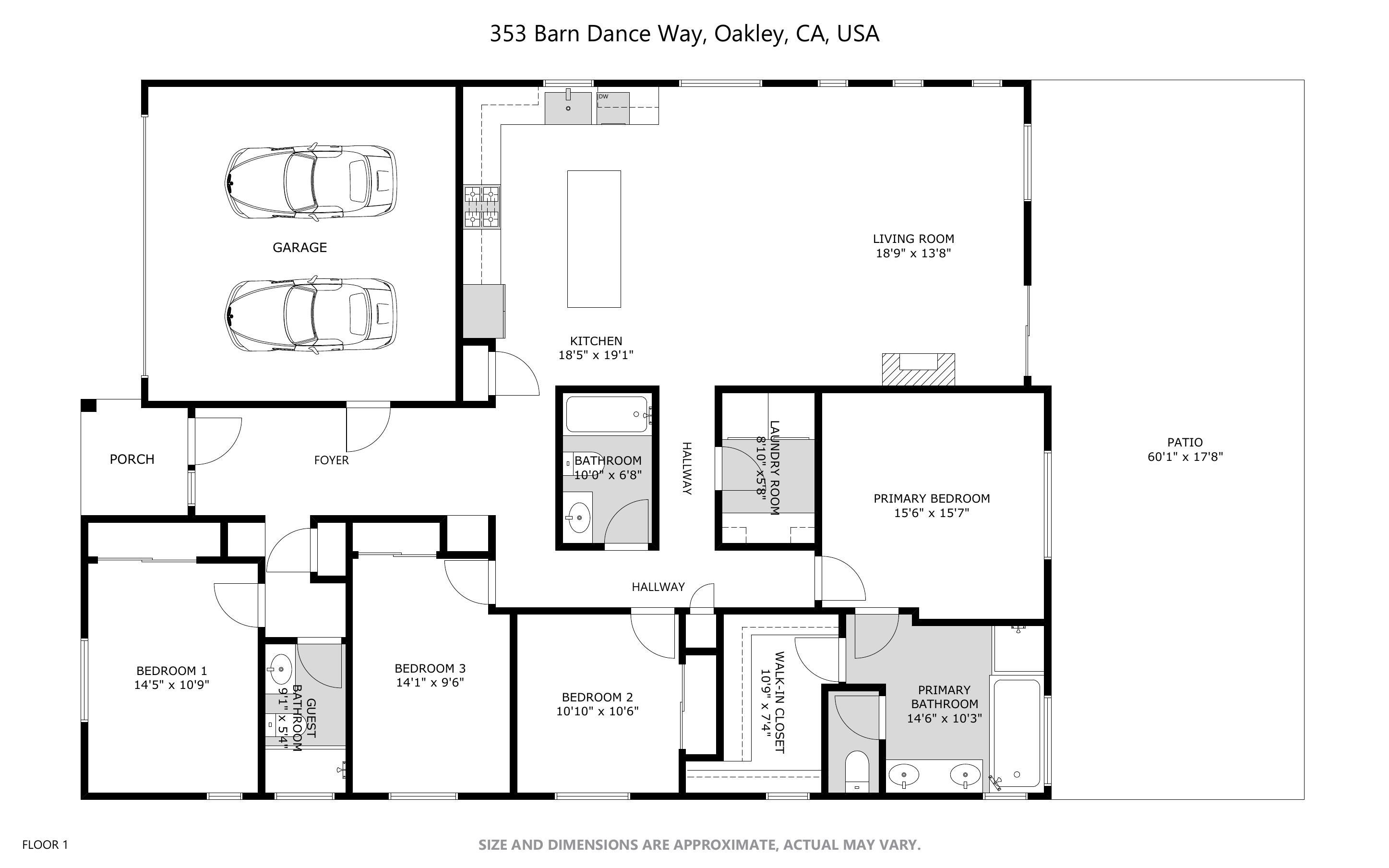 Detail Gallery Image 37 of 37 For 353 Barn Dance Way, Oakley,  CA 94561 - 4 Beds | 3 Baths