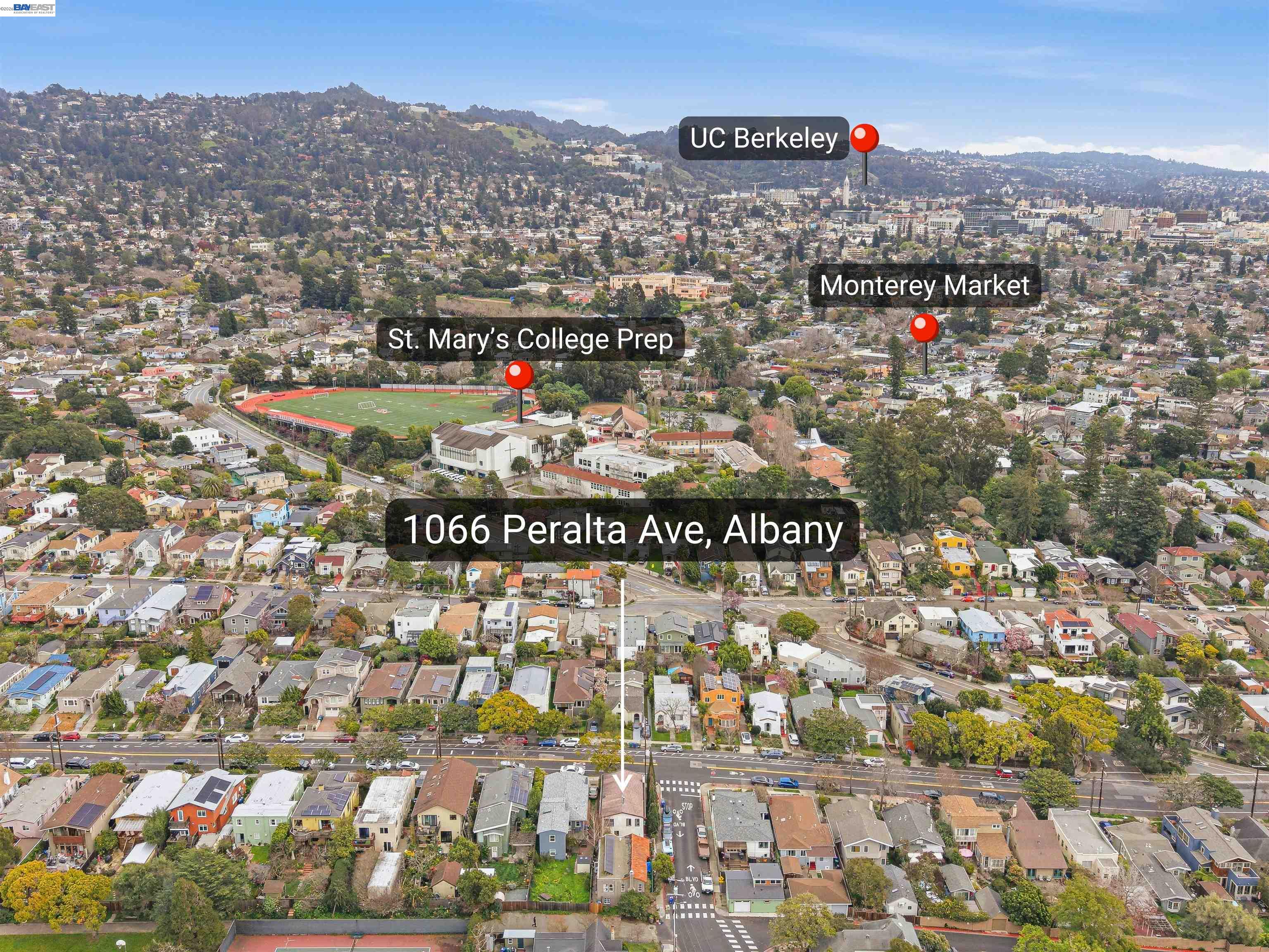 Detail Gallery Image 8 of 60 For 1066 Peralta Ave, Albany,  CA 94706 - 2 Beds | 2 Baths