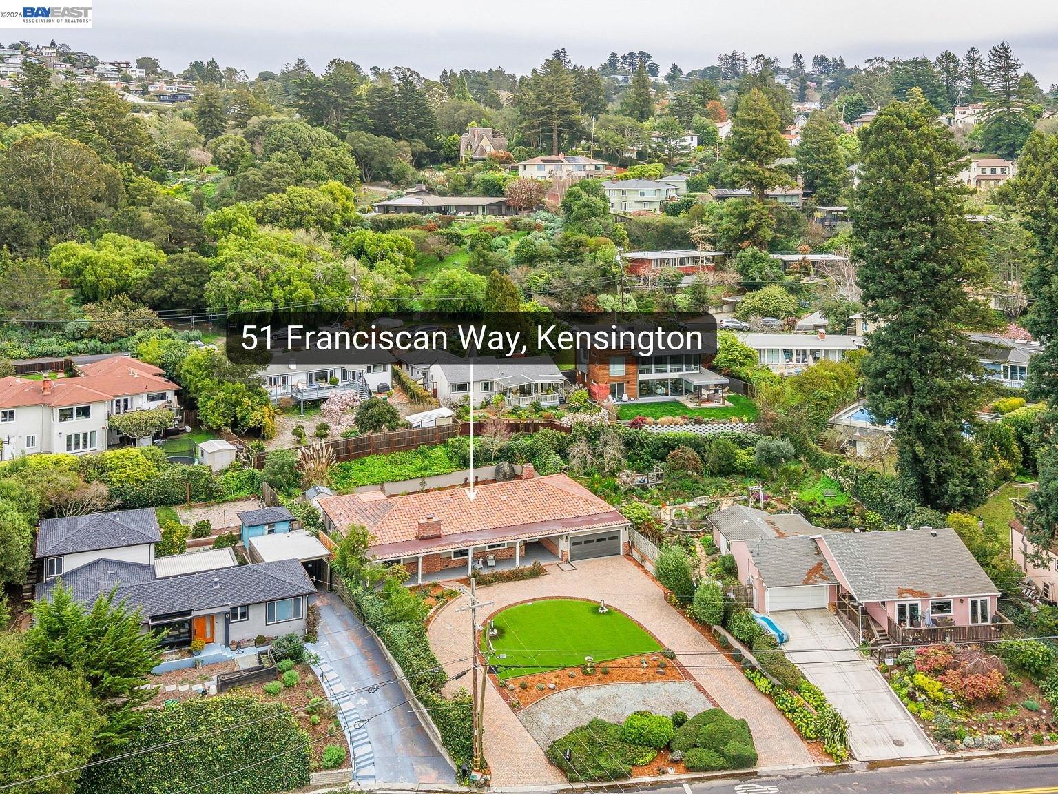 Detail Gallery Image 11 of 60 For 51 Franciscan Way, Kensington,  CA 94707 - 4 Beds | 3 Baths