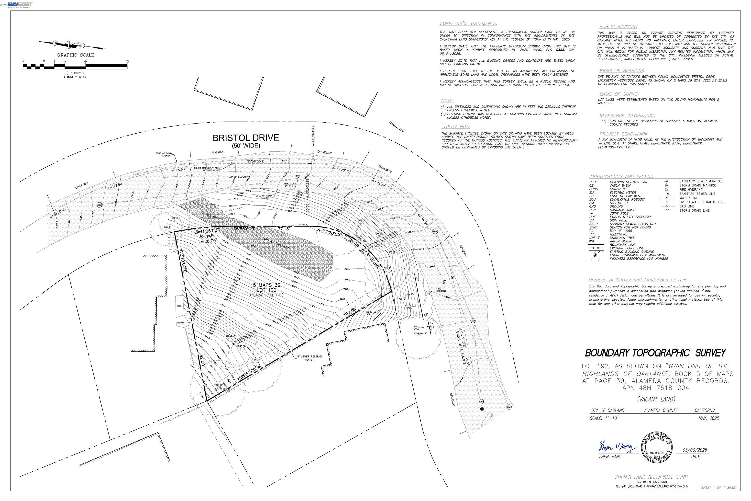 Detail Gallery Image 7 of 7 For 6971 Bristol Drive, Berkeley,  CA 94705 - – Beds | – Baths