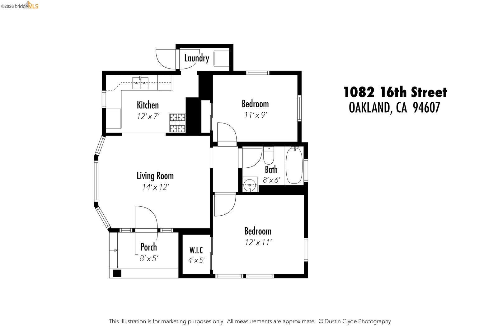 Detail Gallery Image 27 of 27 For 1082 16th St, Oakland,  CA 94607 - 2 Beds | 1 Baths