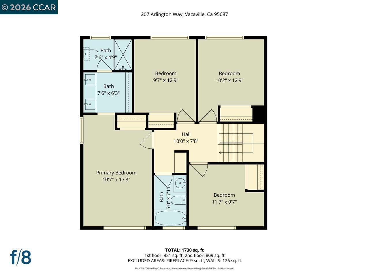 Detail Gallery Image 37 of 39 For 207 Arlington Way, Vacaville,  CA 95687 - 4 Beds | 2/1 Baths