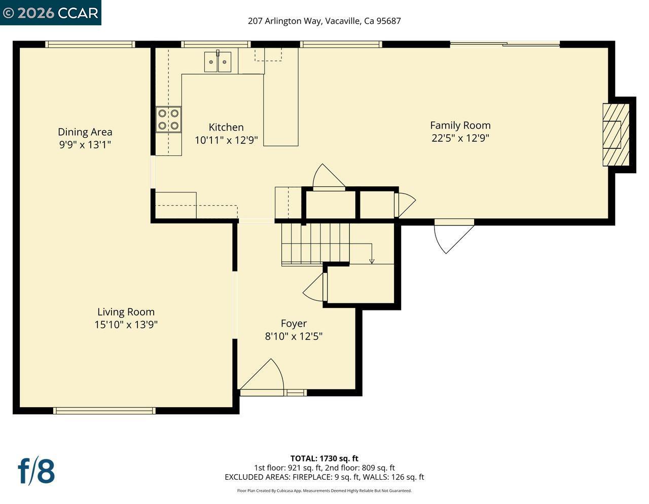 Detail Gallery Image 38 of 39 For 207 Arlington Way, Vacaville,  CA 95687 - 4 Beds | 2/1 Baths