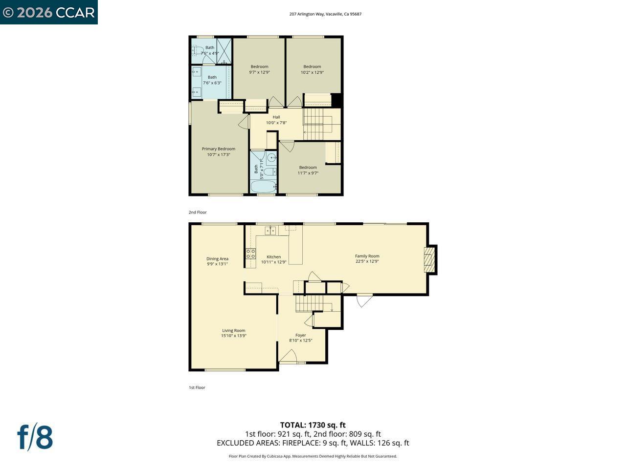 Detail Gallery Image 39 of 39 For 207 Arlington Way, Vacaville,  CA 95687 - 4 Beds | 2/1 Baths