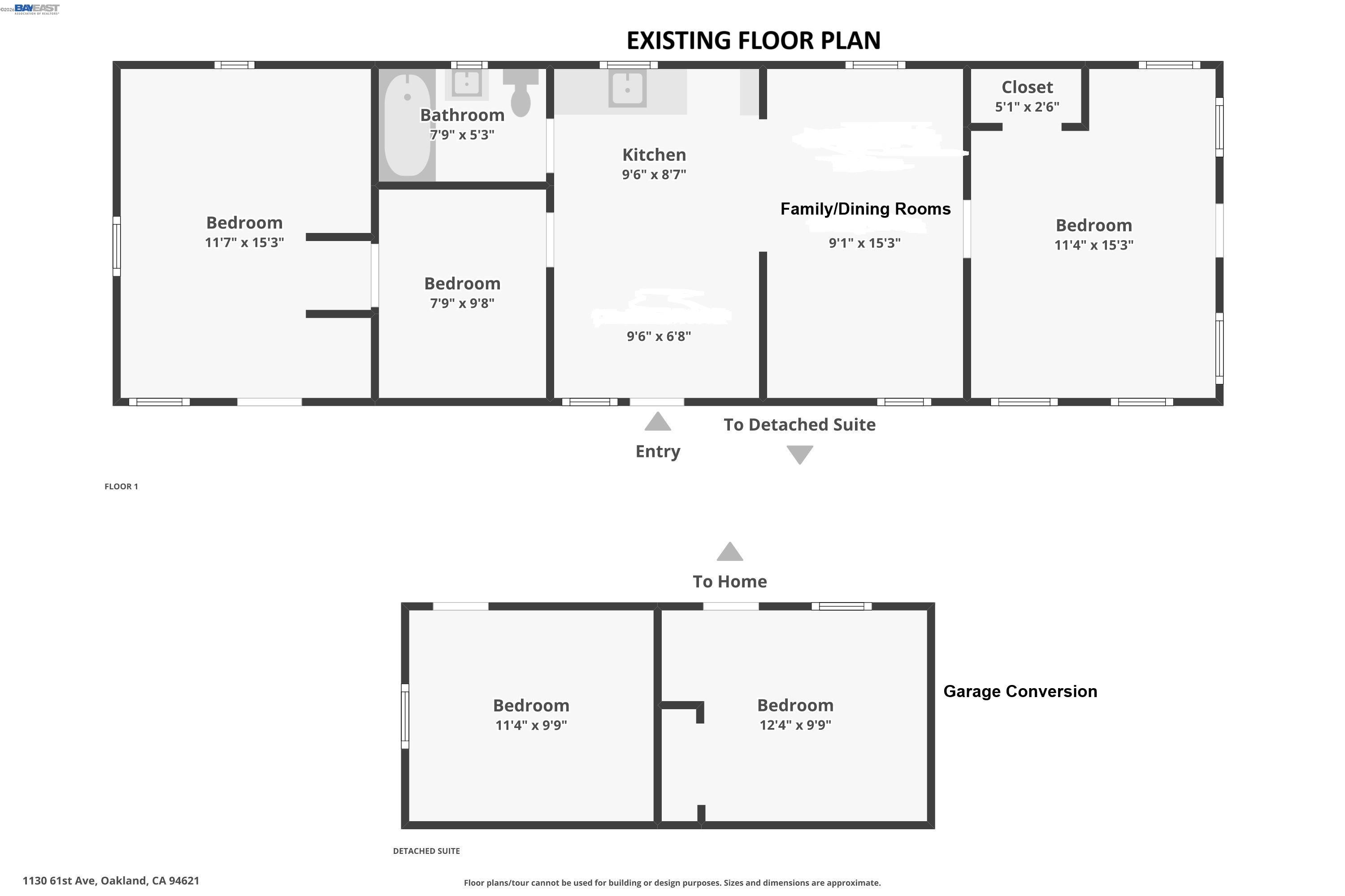 Detail Gallery Image 12 of 14 For 1130 61st Ave, Oakland,  CA 94621 - 5 Beds | 1 Baths