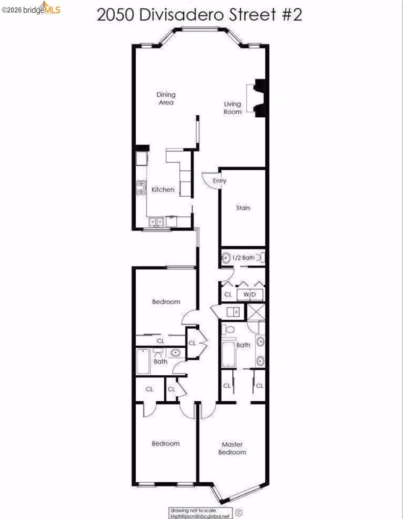 Detail Gallery Image 50 of 51 For 2050 Divisadero St Apt 2,  San Francisco,  CA 94115 - 3 Beds | 2/1 Baths