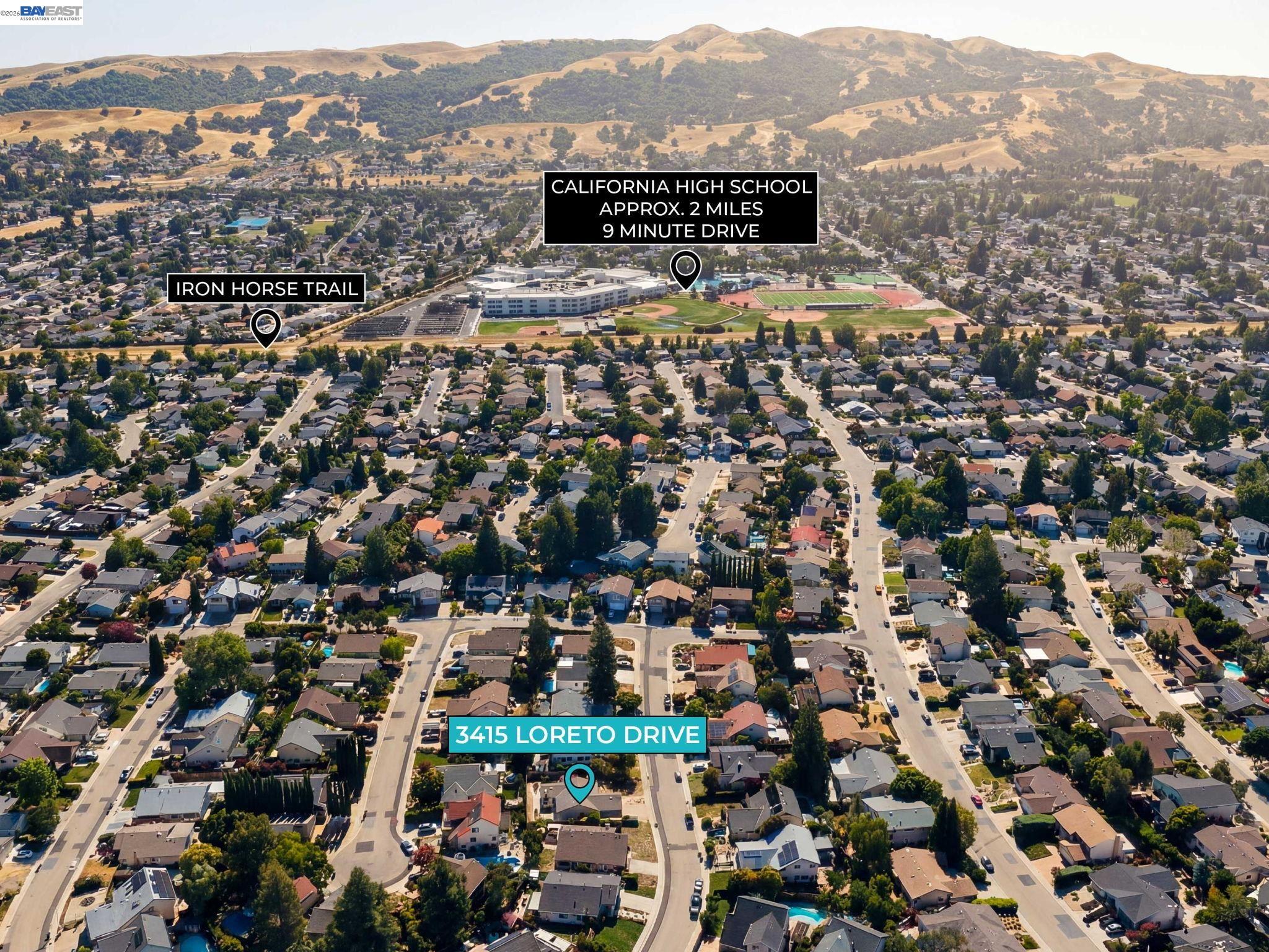 Detail Gallery Image 39 of 41 For 3415 Loreto Drive, San Ramon,  CA 94583 - 3 Beds | 2 Baths