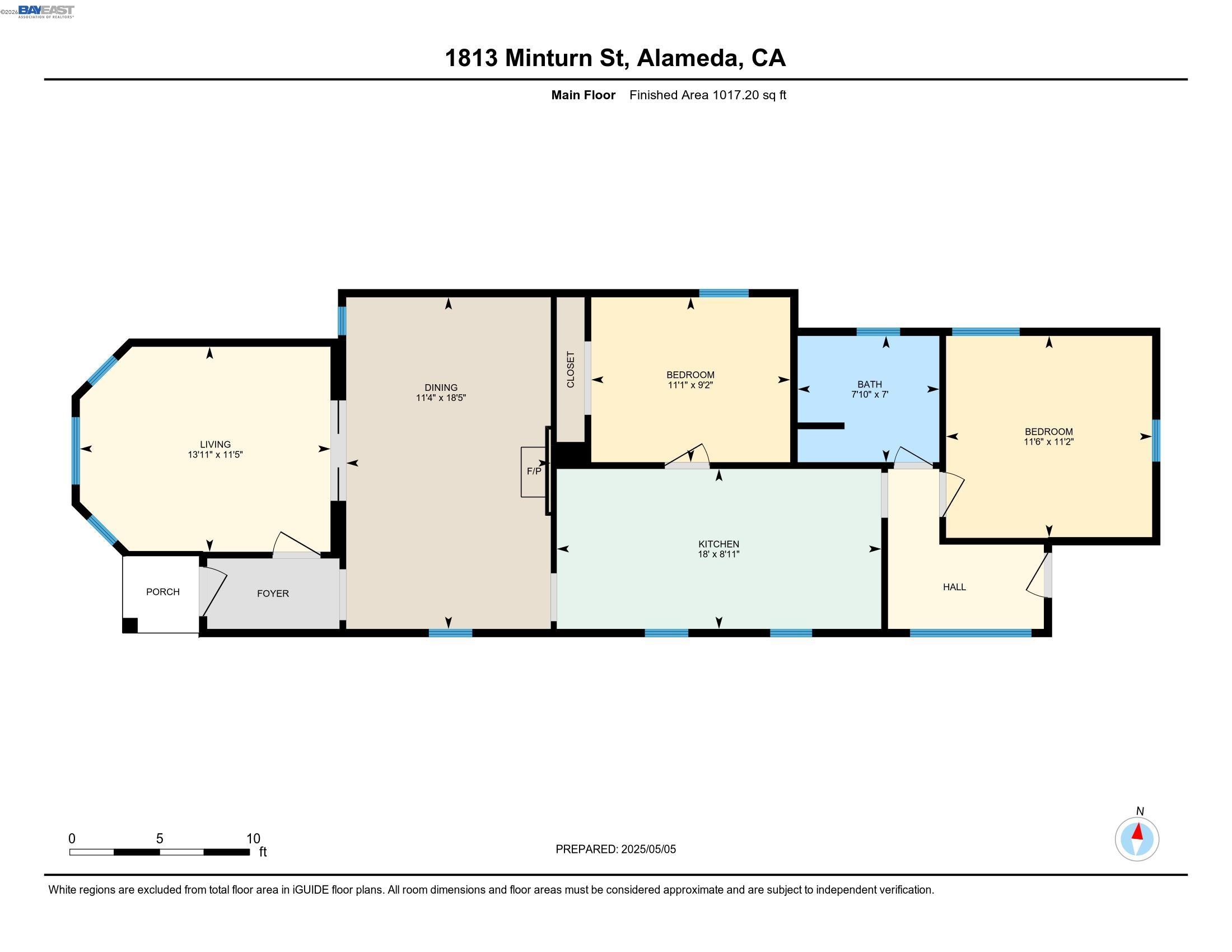 Detail Gallery Image 31 of 32 For 1813 Minturn St, Alameda,  CA 94501 - 2 Beds | 1 Baths