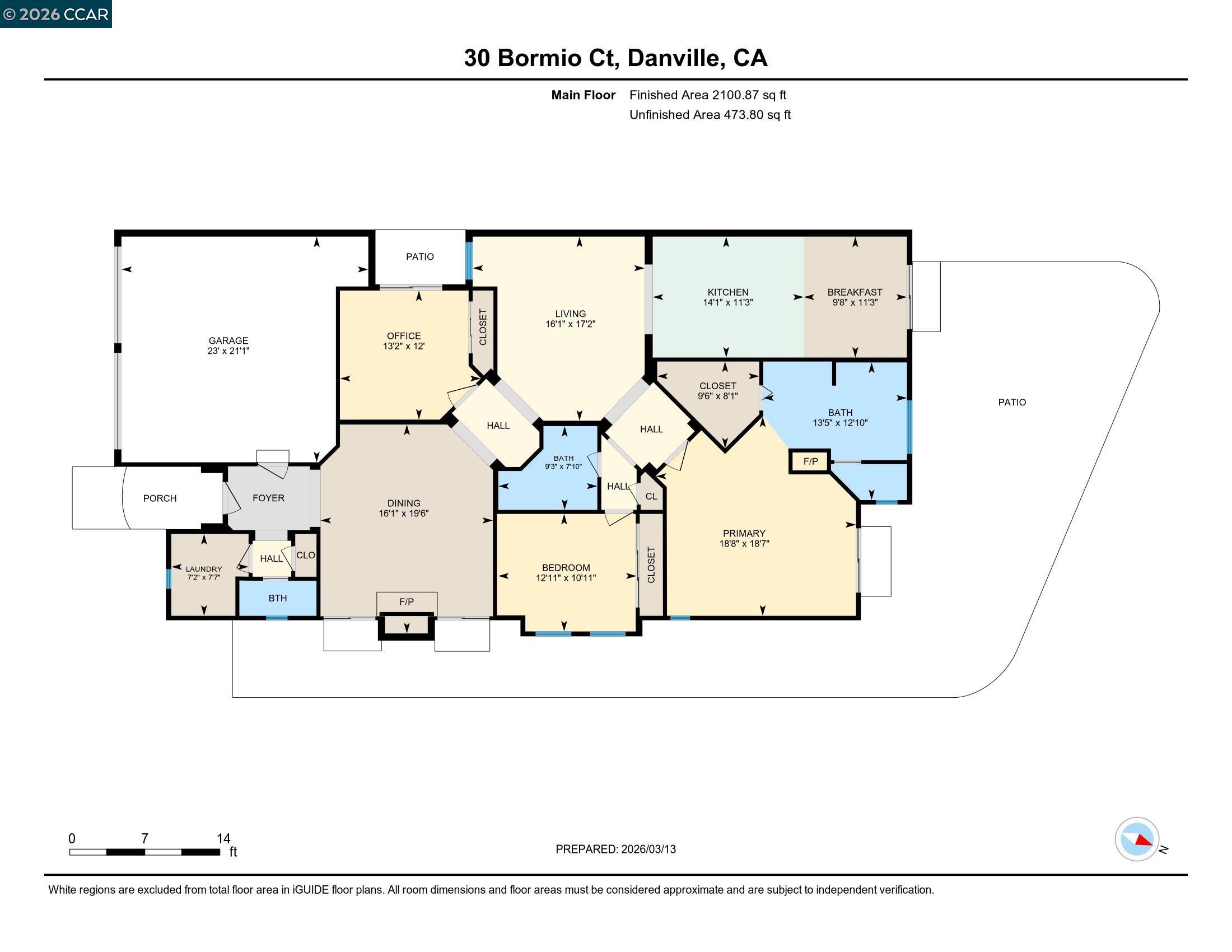 Detail Gallery Image 47 of 47 For 30 Bormio Ct, Danville,  CA 94526 - 3 Beds | 2/1 Baths