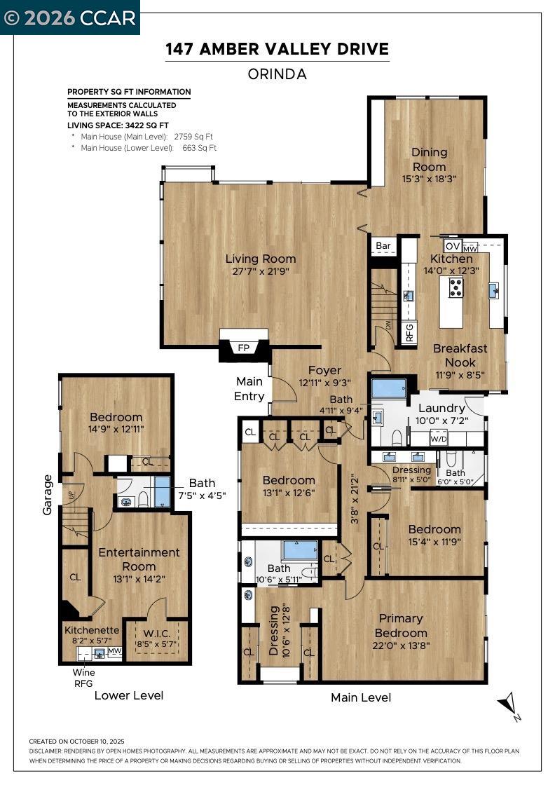 Detail Gallery Image 58 of 58 For 147 Amber Valley Dr, Orinda,  CA 94563 - 4 Beds | 4 Baths