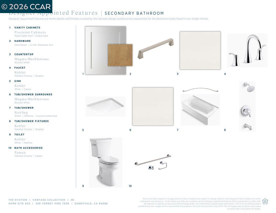 Detail Gallery Image 11 of 23 For 308 Torrey Pine Terrace #605,  Sunnyvale,  CA 94086 - 2 Beds | 2 Baths