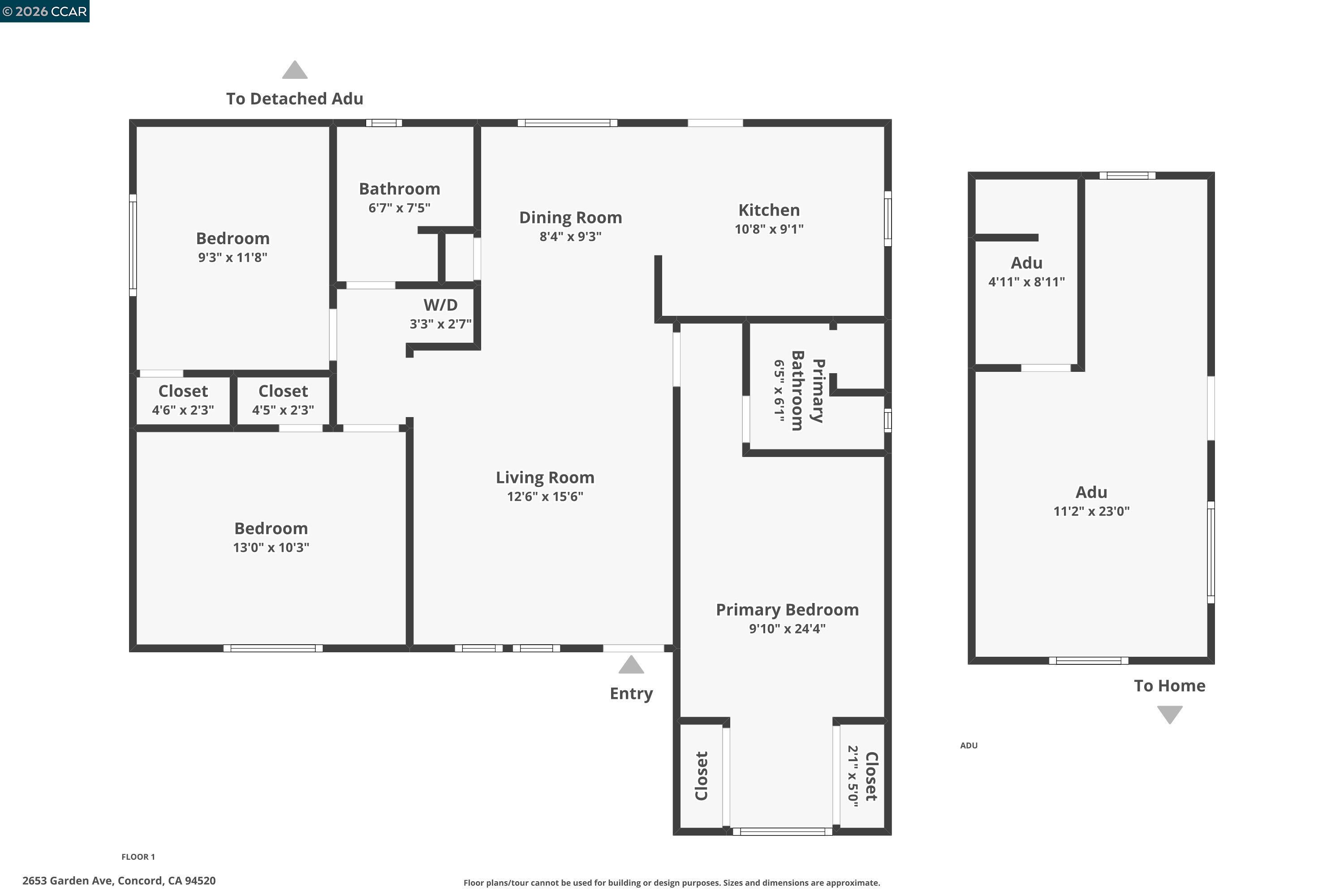 Detail Gallery Image 60 of 60 For 2653 Garden Ave, Concord,  CA 94520 - 3 Beds | 2 Baths