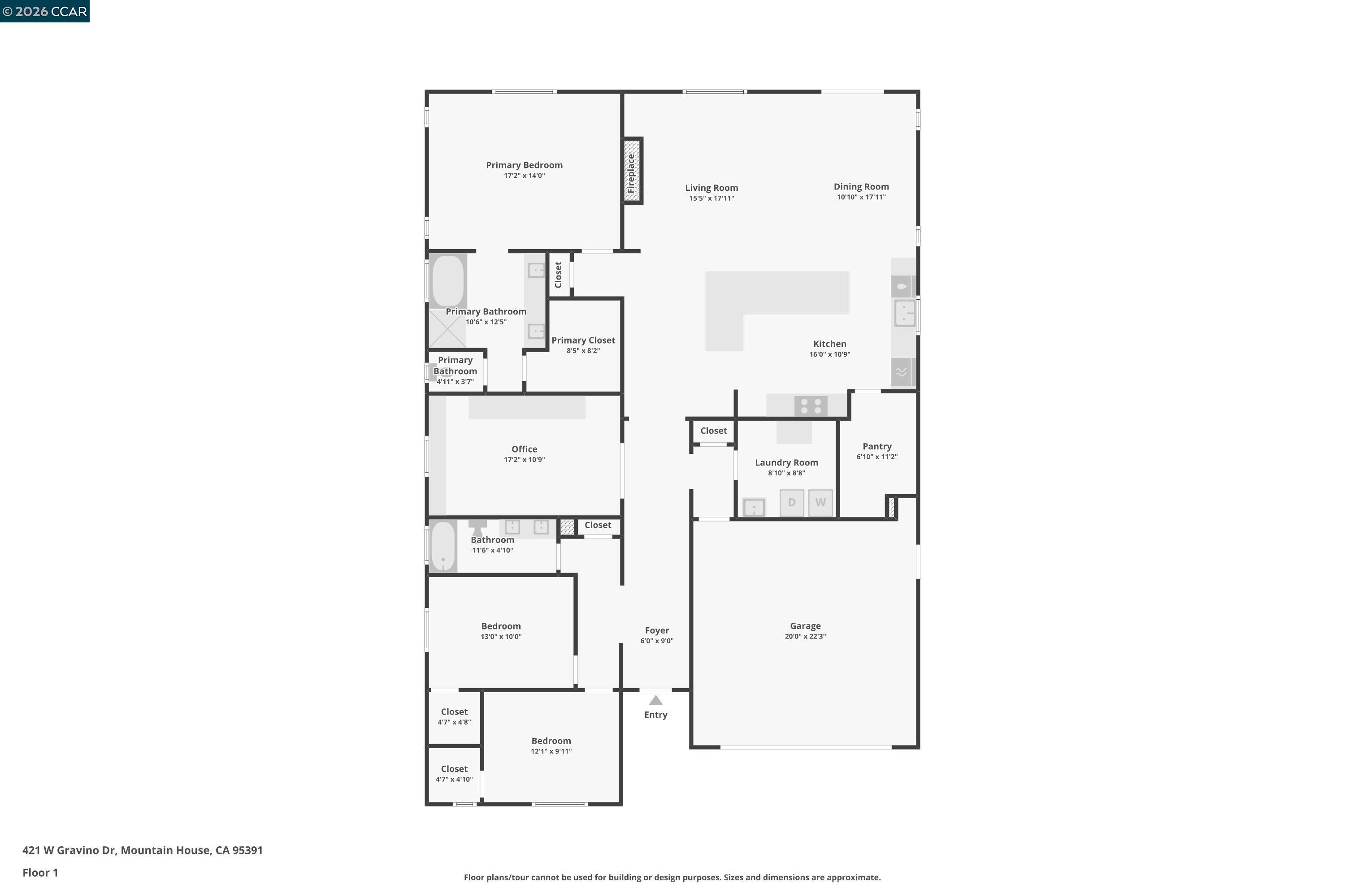 Detail Gallery Image 28 of 28 For 421 W Gravino Dr, Mountain House,  CA 95391 - 3 Beds | 2 Baths