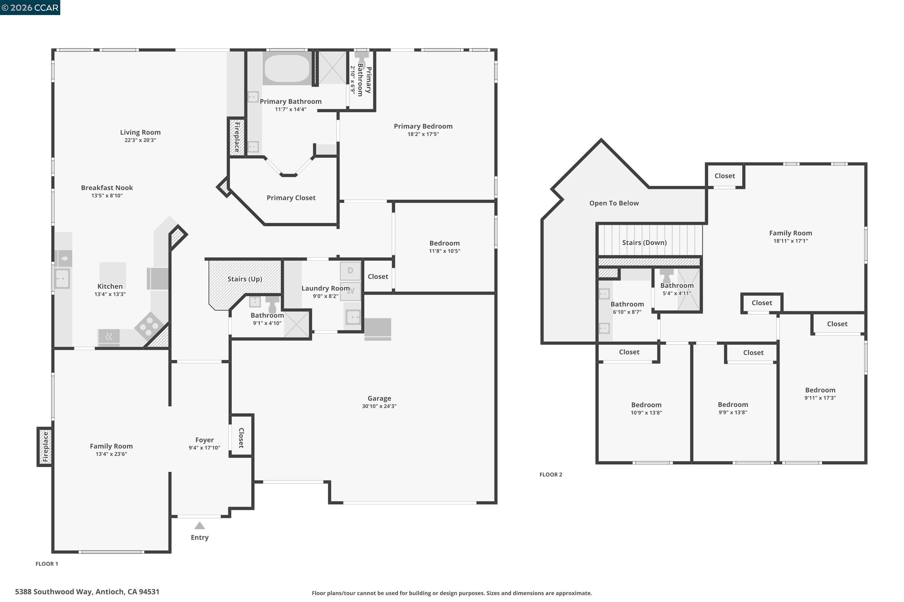 Detail Gallery Image 53 of 53 For 5388 Southwood Way, Antioch,  CA 94531 - 5 Beds | 3 Baths