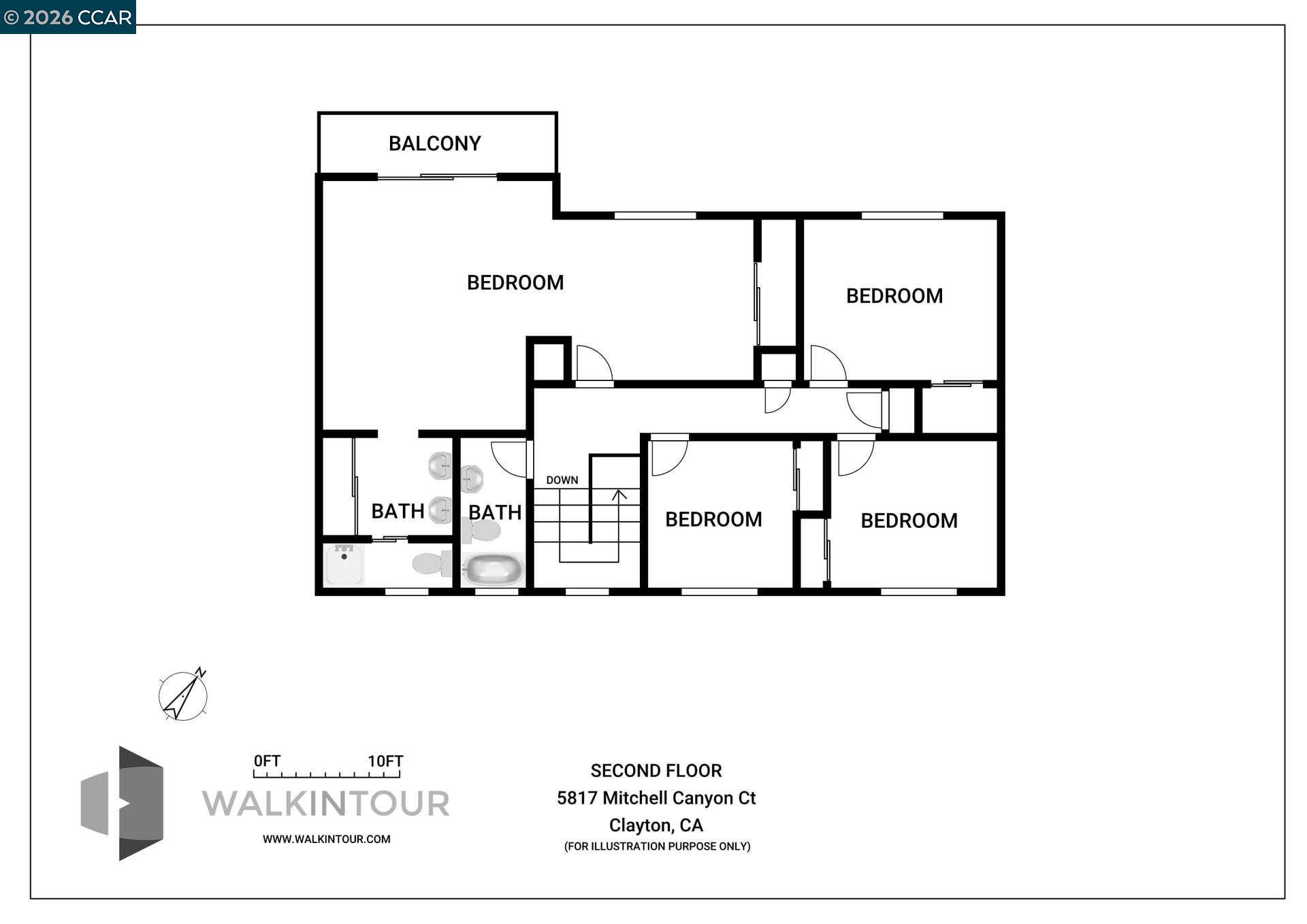 Detail Gallery Image 49 of 49 For 5817 Mitchell Canyon Ct, Clayton,  CA 94517 - 4 Beds | 2/1 Baths