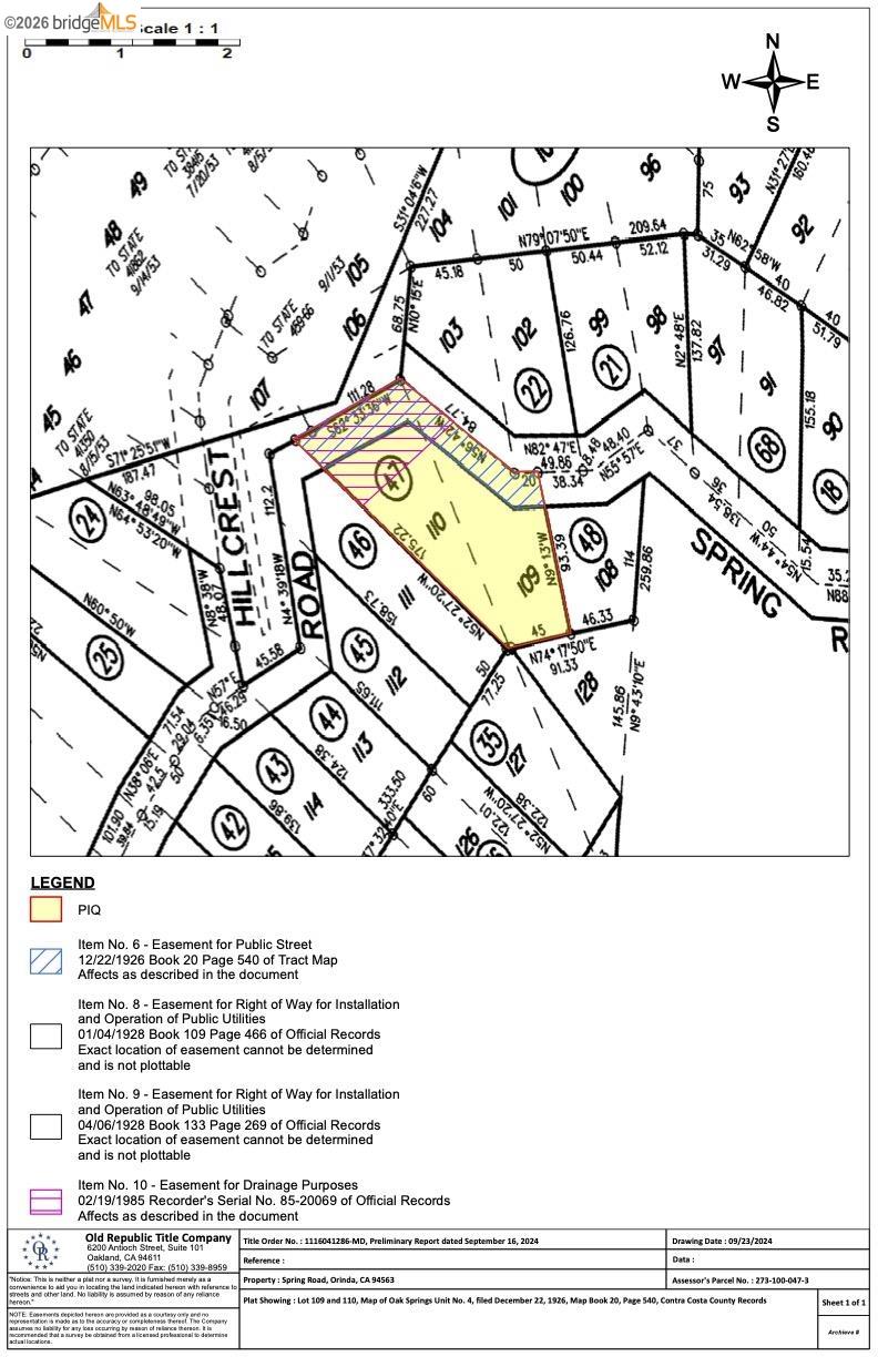 Detail Gallery Image 7 of 7 For Spring Rd, Orinda,  CA 94563 - – Beds | – Baths