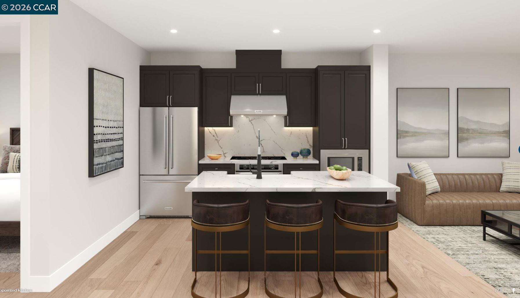 Detail Gallery Image 2 of 17 For 3093 El Camino Real #6,  Santa Clara,  CA 95051 - 3 Beds | 3 Baths