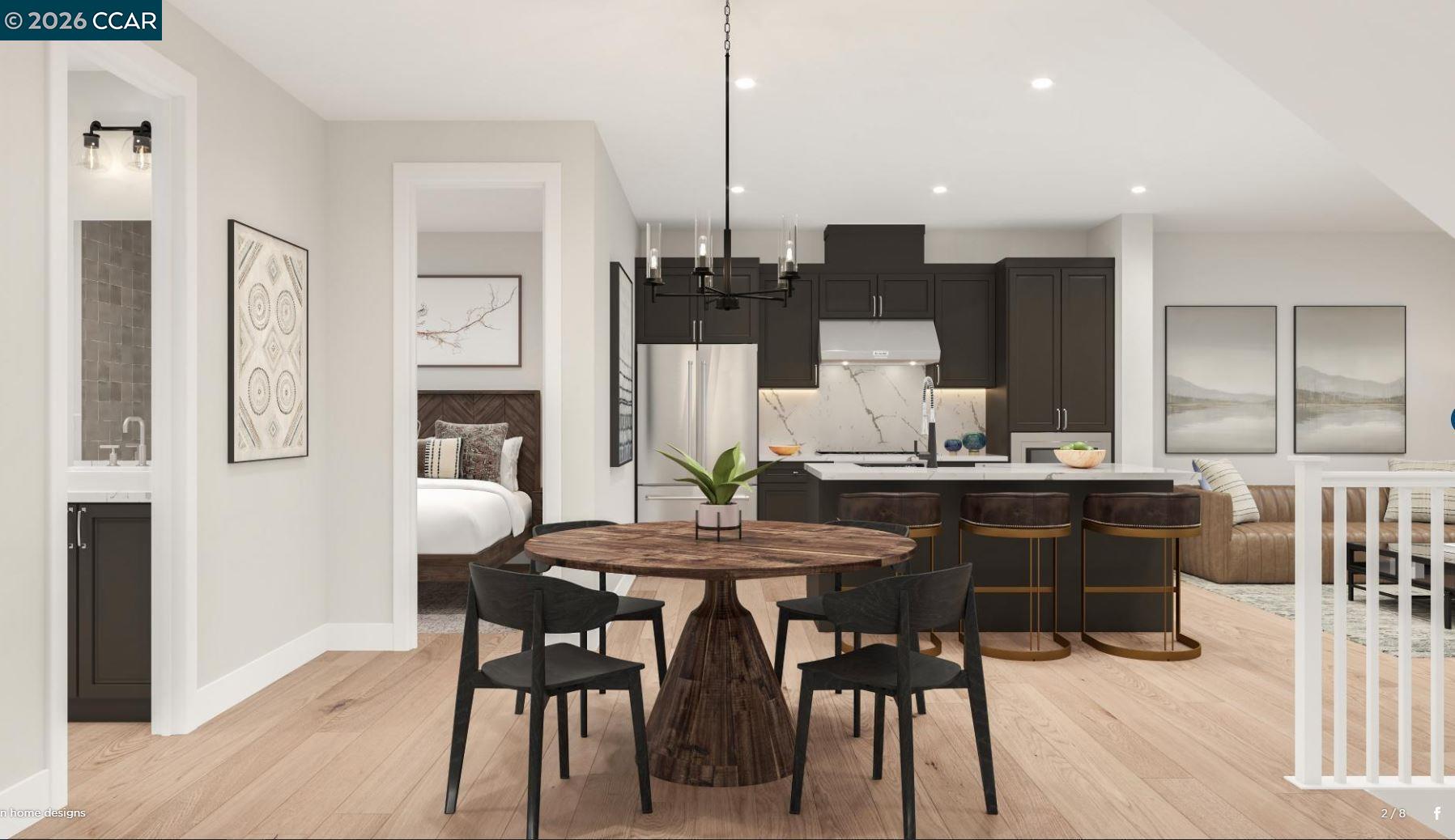 Detail Gallery Image 3 of 17 For 3093 El Camino Real #6,  Santa Clara,  CA 95051 - 3 Beds | 3 Baths