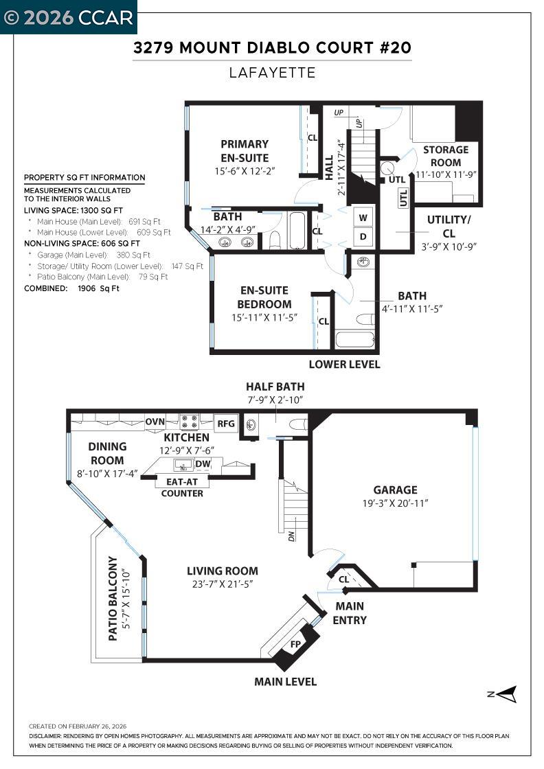 Detail Gallery Image 26 of 26 For 3279 Mt Diablo Ct #20,  Lafayette,  CA 94549 - 2 Beds | 2/1 Baths