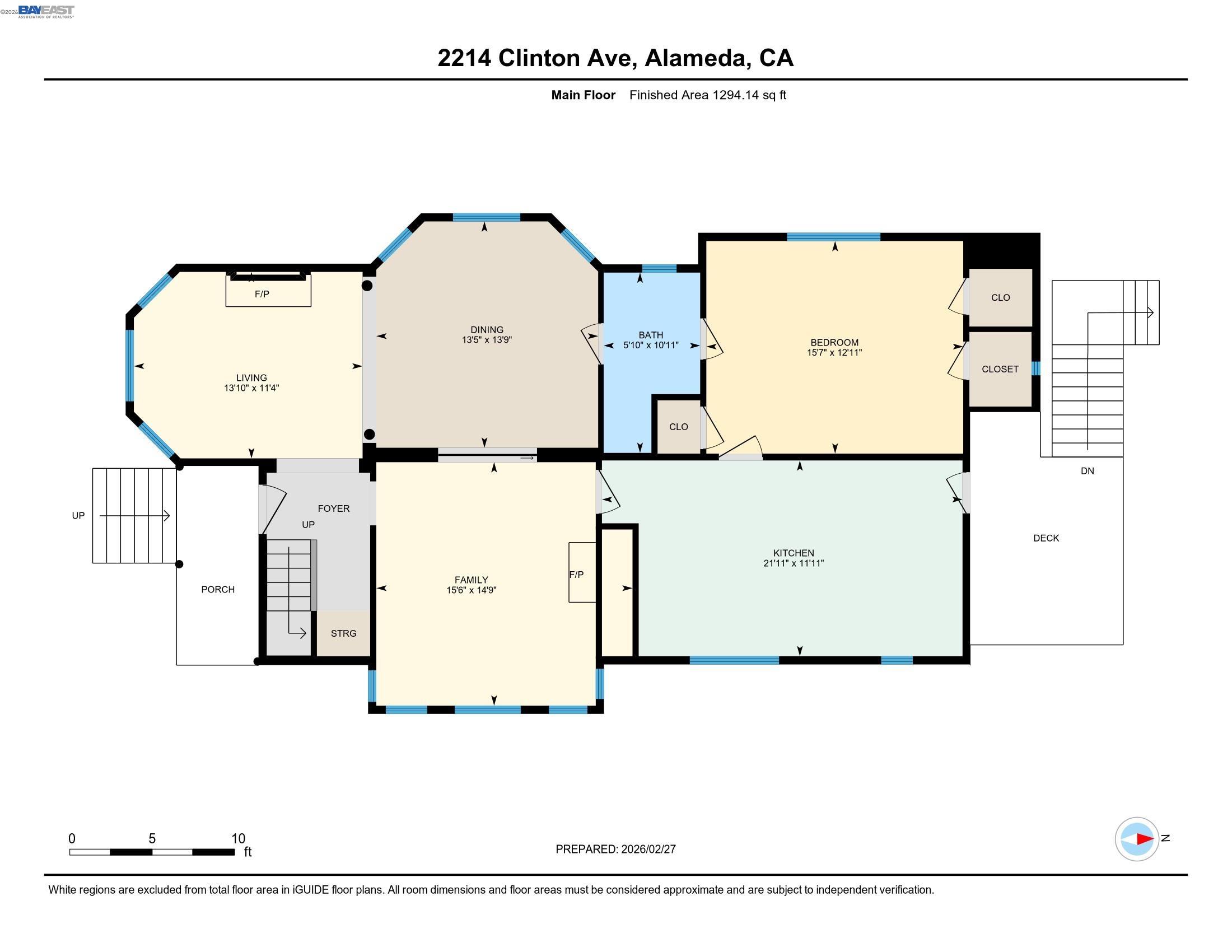 Detail Gallery Image 51 of 54 For 2214 Clinton Ave, Alameda,  CA 94501 - 4 Beds | 3 Baths