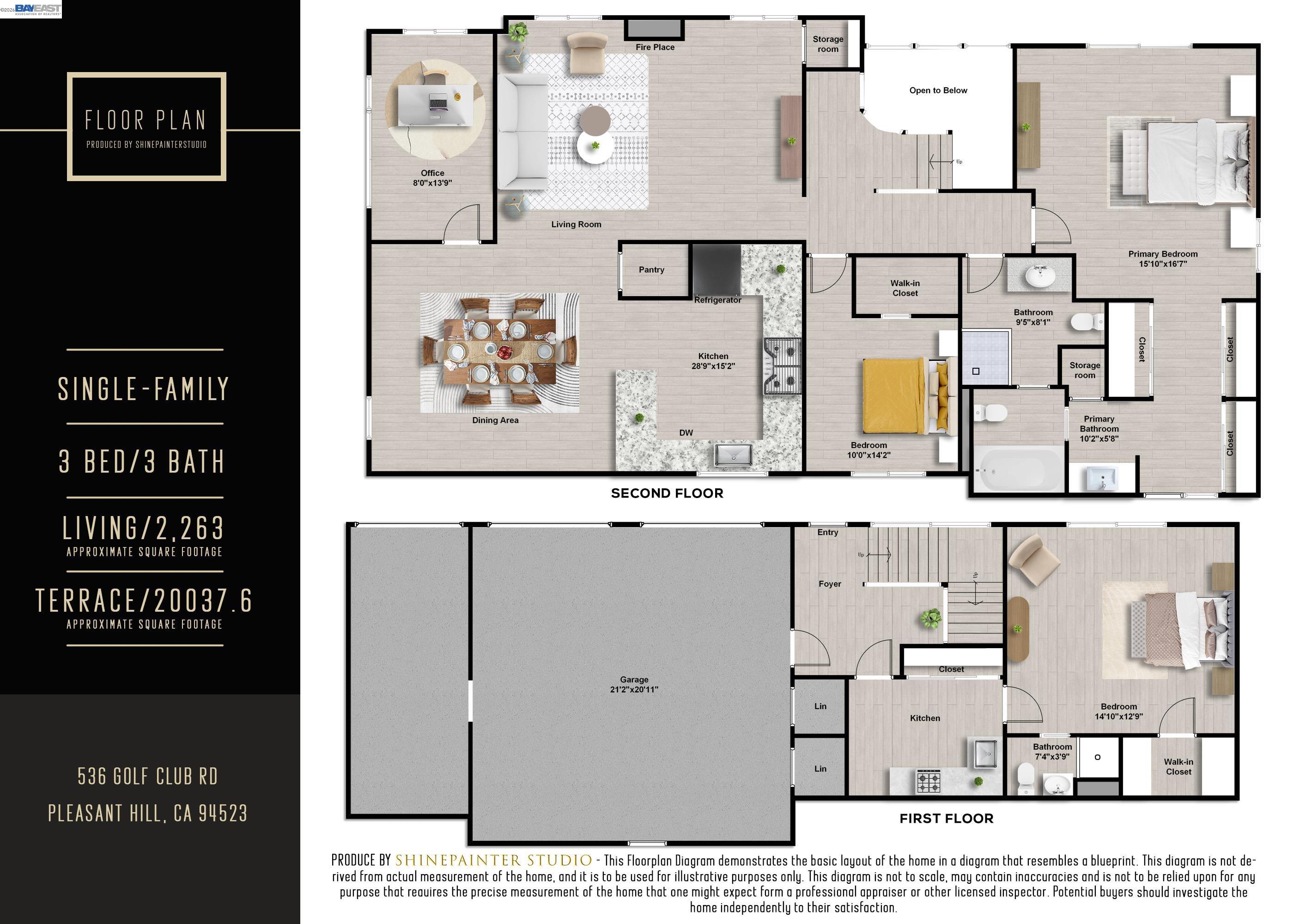 Detail Gallery Image 60 of 60 For 536 Golf Club Rd, Pleasant Hill,  CA 94523 - 3 Beds | 3 Baths