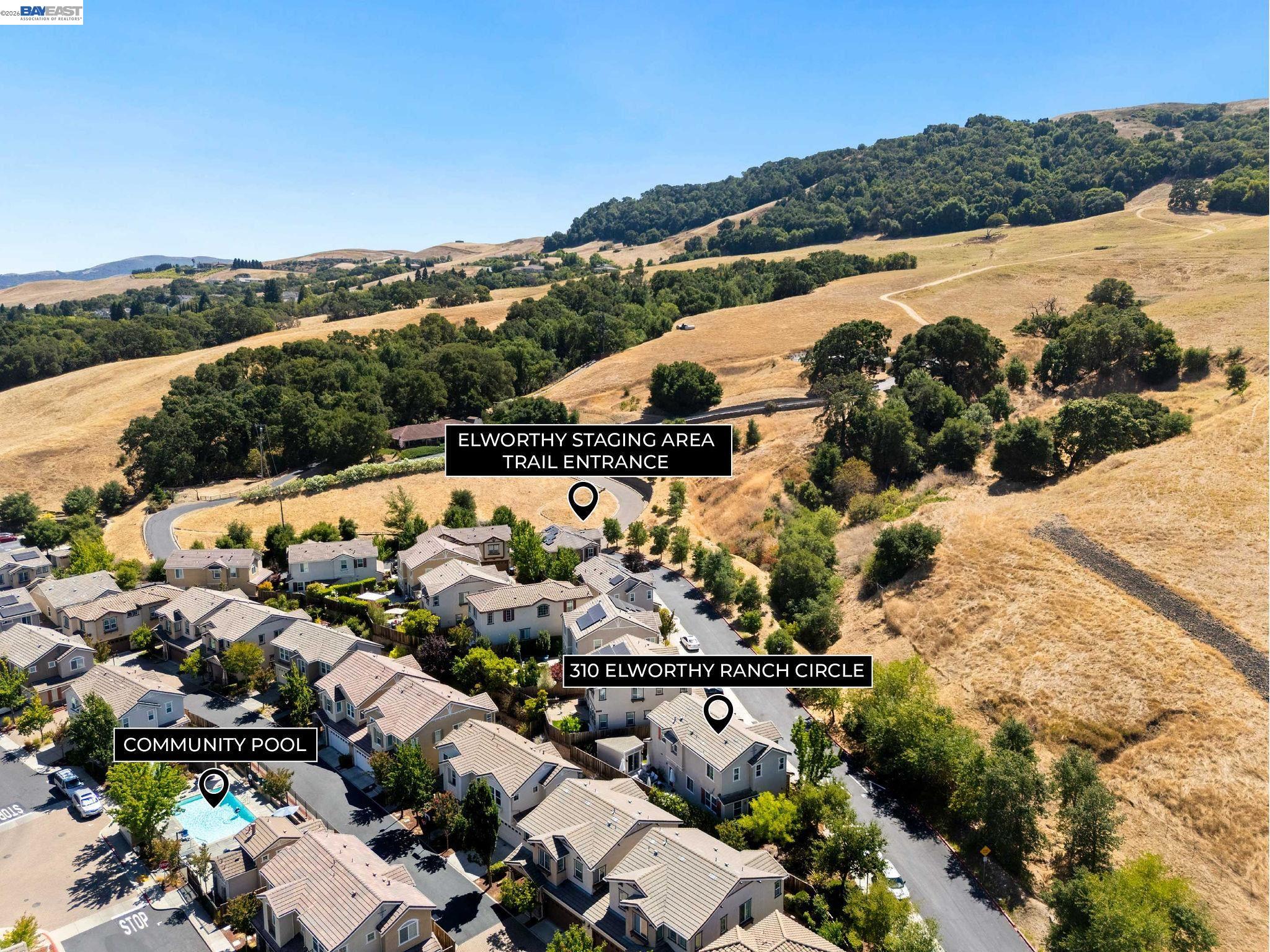 Detail Gallery Image 33 of 36 For 310 Elworthy Ranch Cir, Danville,  CA 94526 - 3 Beds | 2/1 Baths