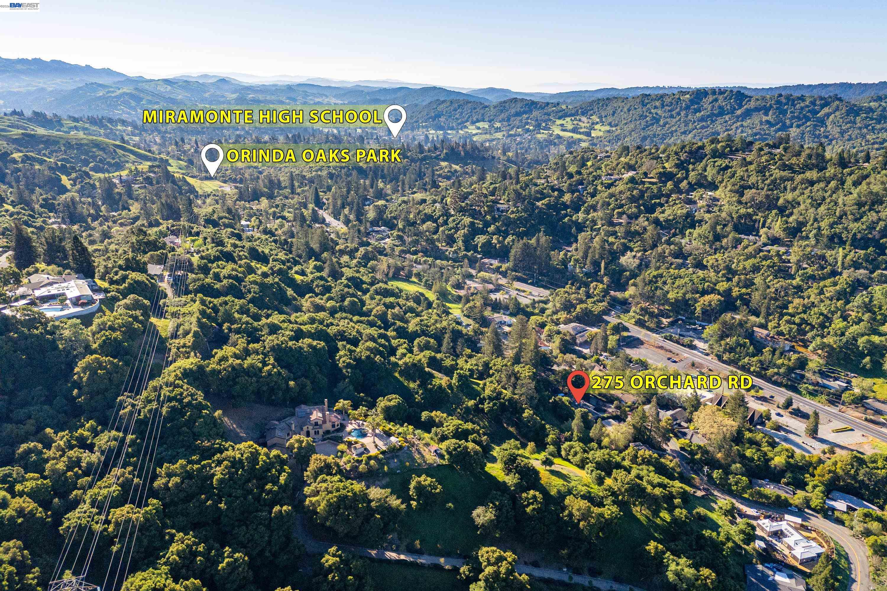 Detail Gallery Image 43 of 44 For 275 Orchard Rd, Orinda,  CA 94563 - 3 Beds | 2/1 Baths