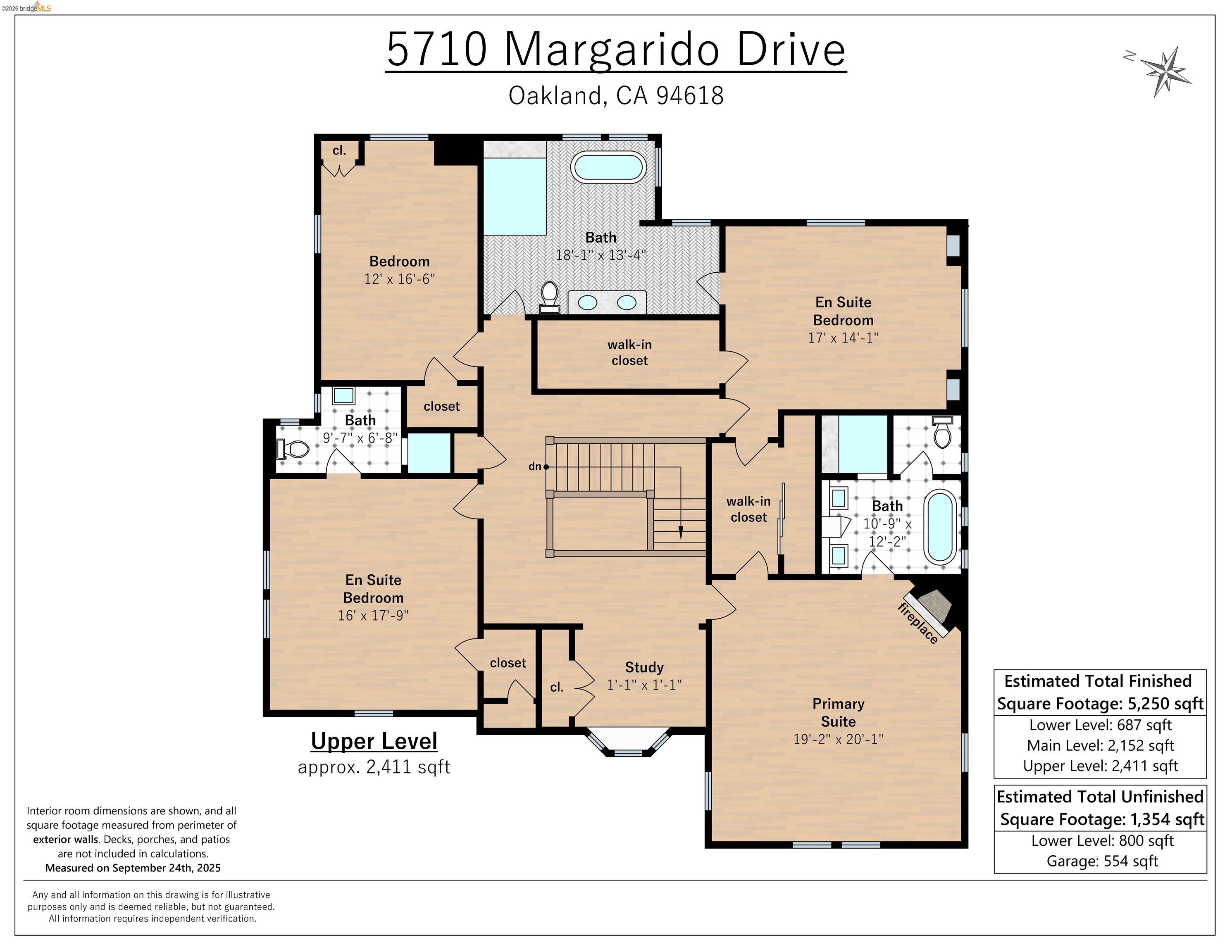 Detail Gallery Image 28 of 30 For 5710 Margarido Dr, Oakland,  CA 94618 - 5 Beds | 5/1 Baths