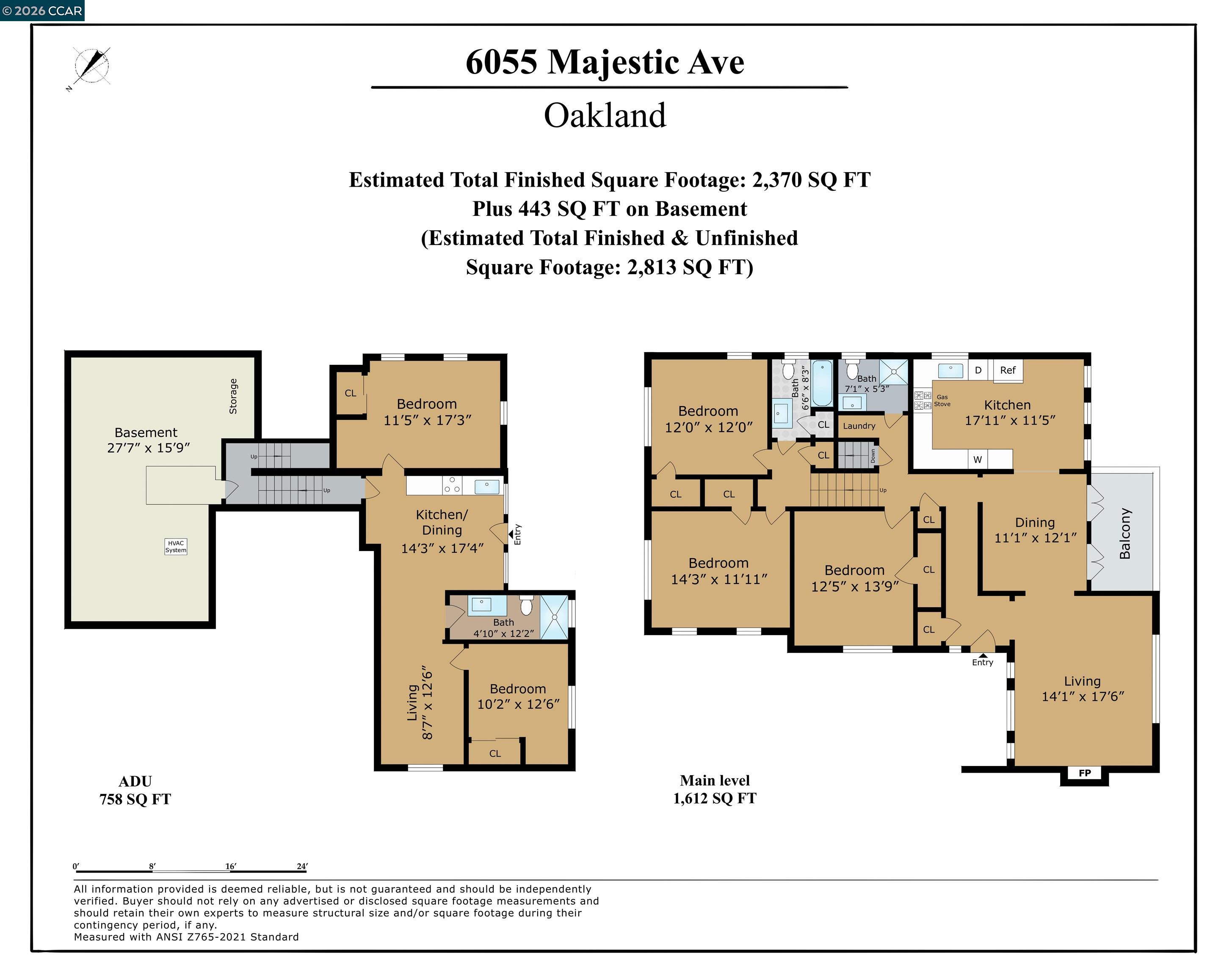 Detail Gallery Image 46 of 60 For 6055 Majestic Ave, Oakland,  CA 94605 - 5 Beds | 3 Baths
