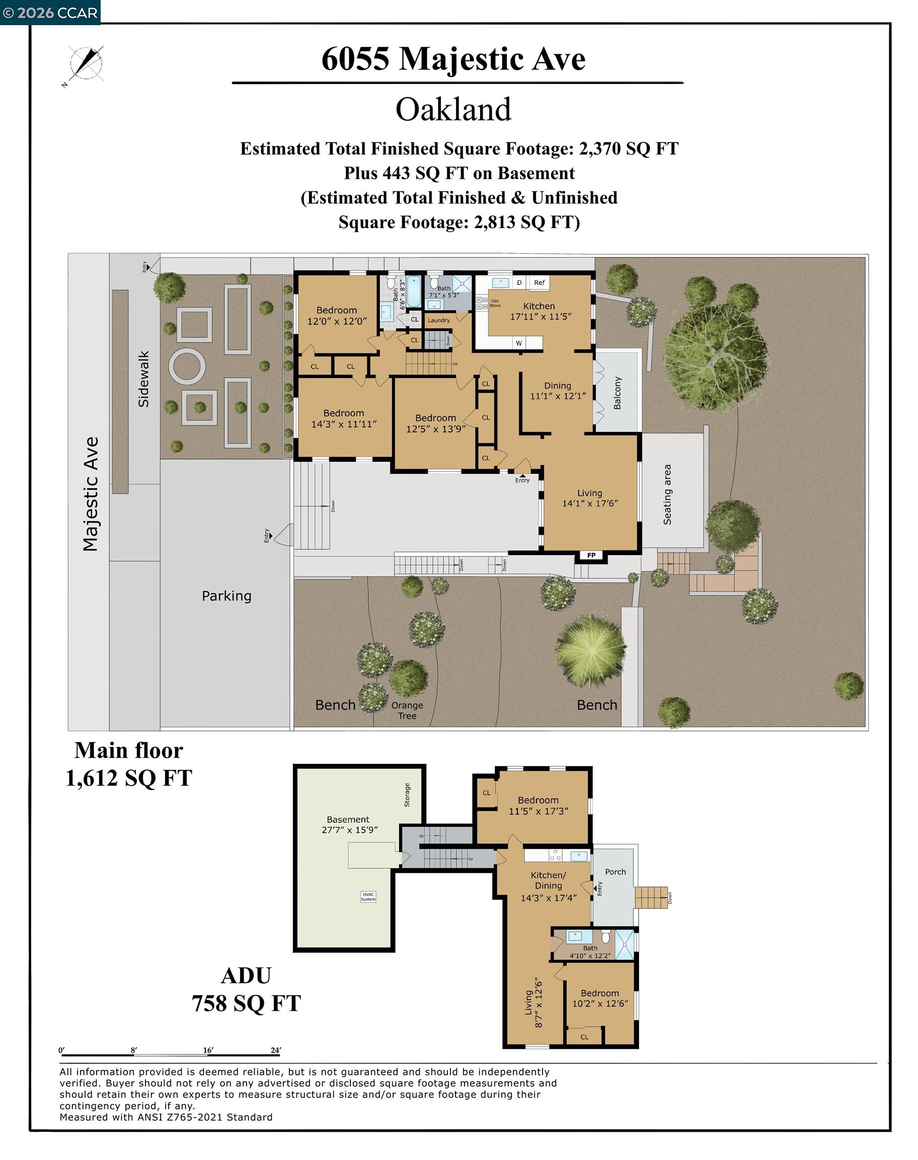 Detail Gallery Image 8 of 60 For 6055 Majestic Ave, Oakland,  CA 94605 - 5 Beds | 3 Baths